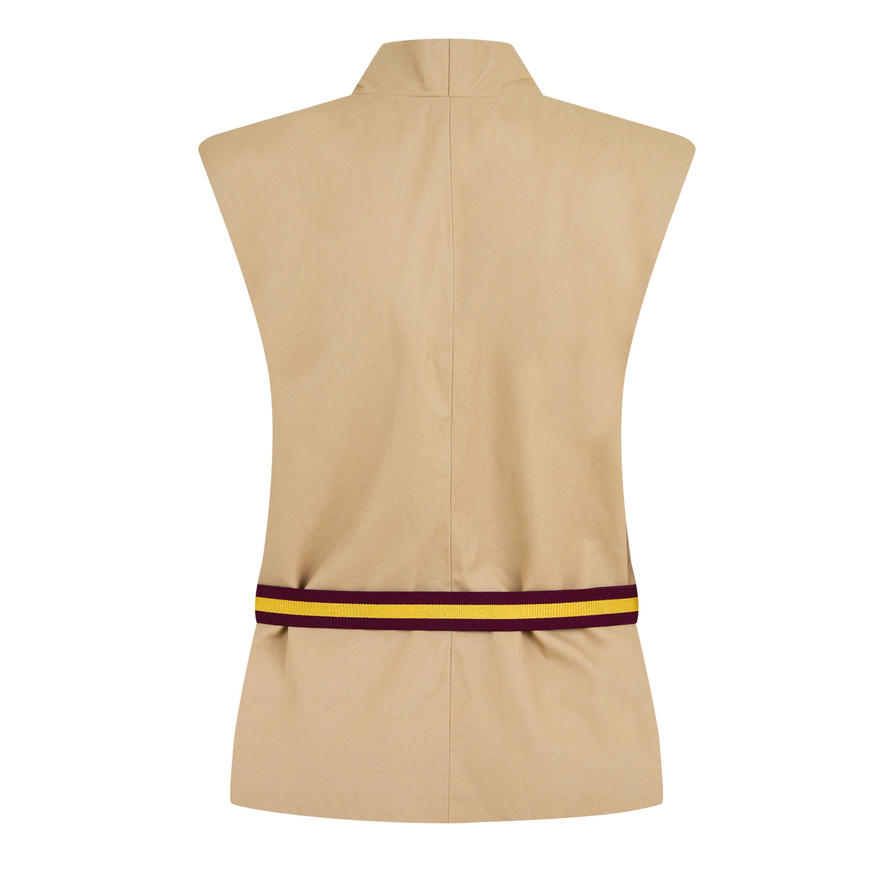 BEIGE - Dries Van Noten - Vilian Sleeveless Jacket - 6