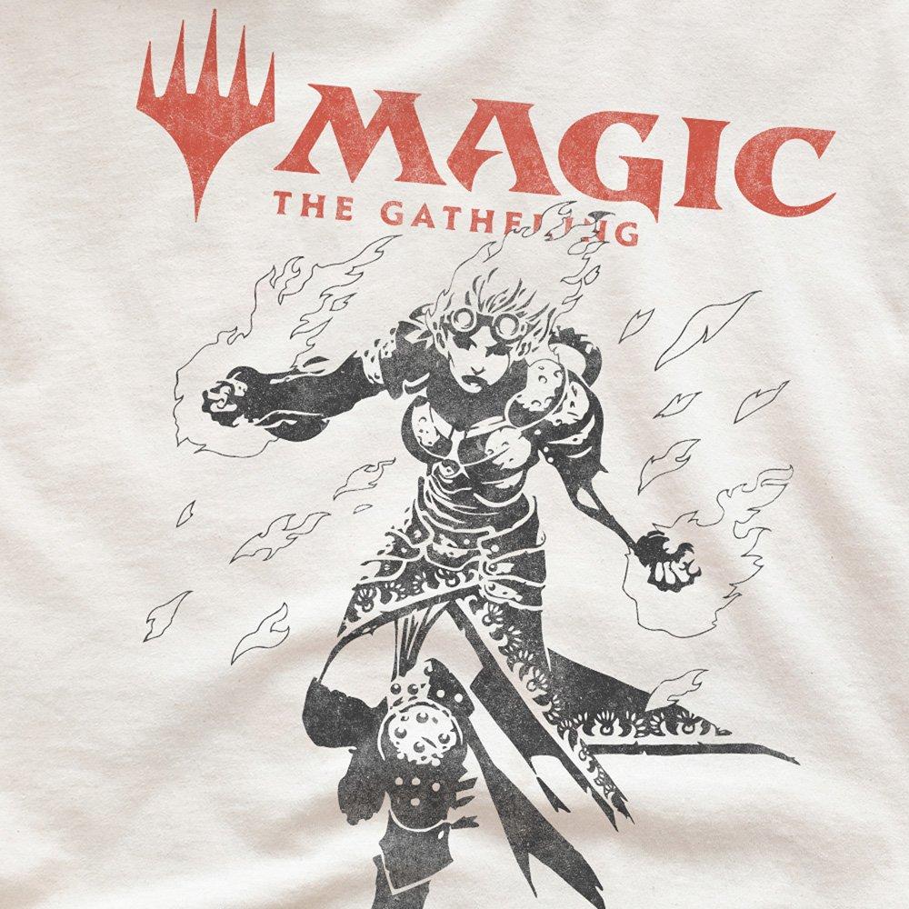 Natural - Magic the Gathering - Magic The Gathering Chandra Mens T-Shirt Natural - 2