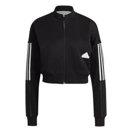 adidas adidas Cropped Track Top Womens Sweatshirt