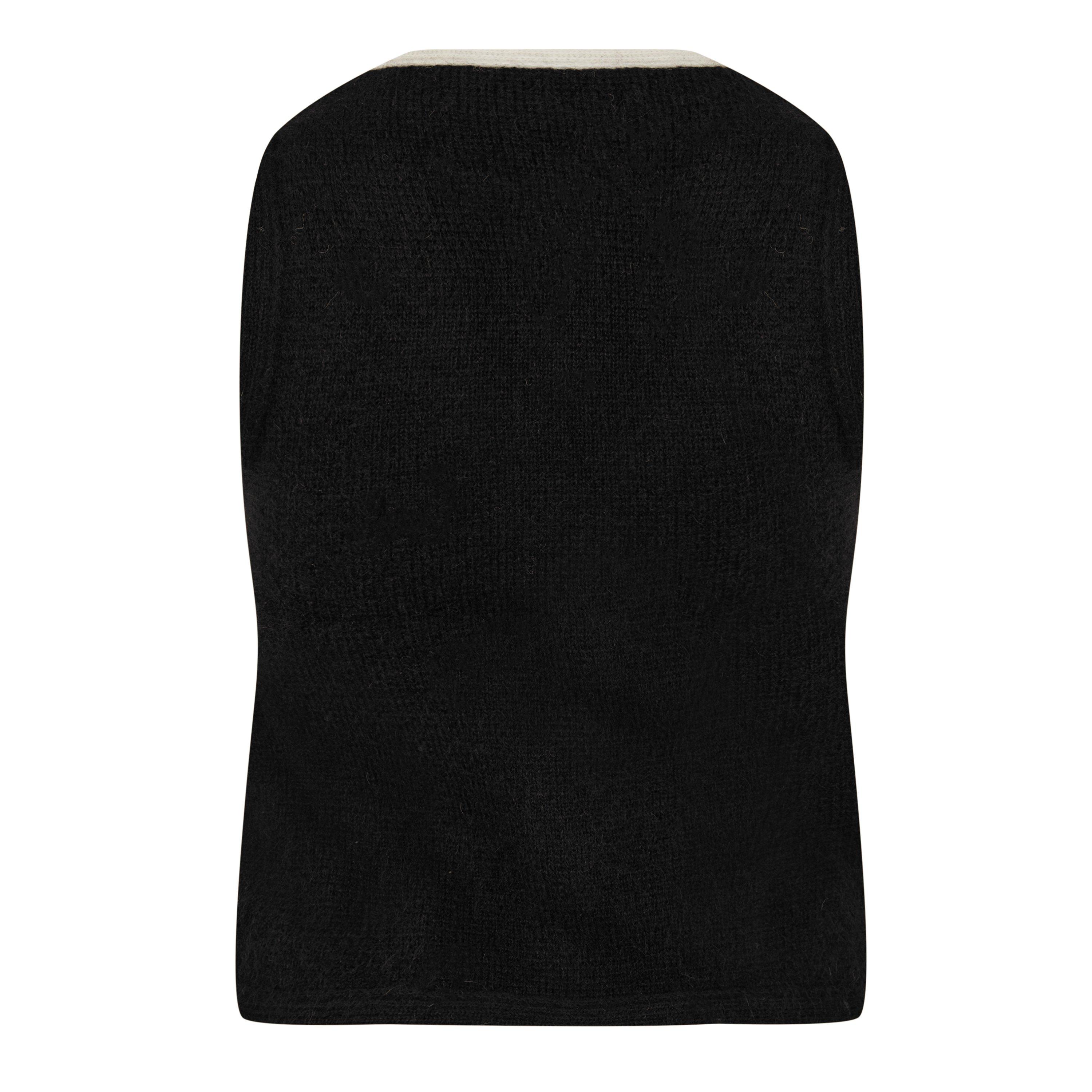 Black - Alessandra Rich - Knit Vest - 6