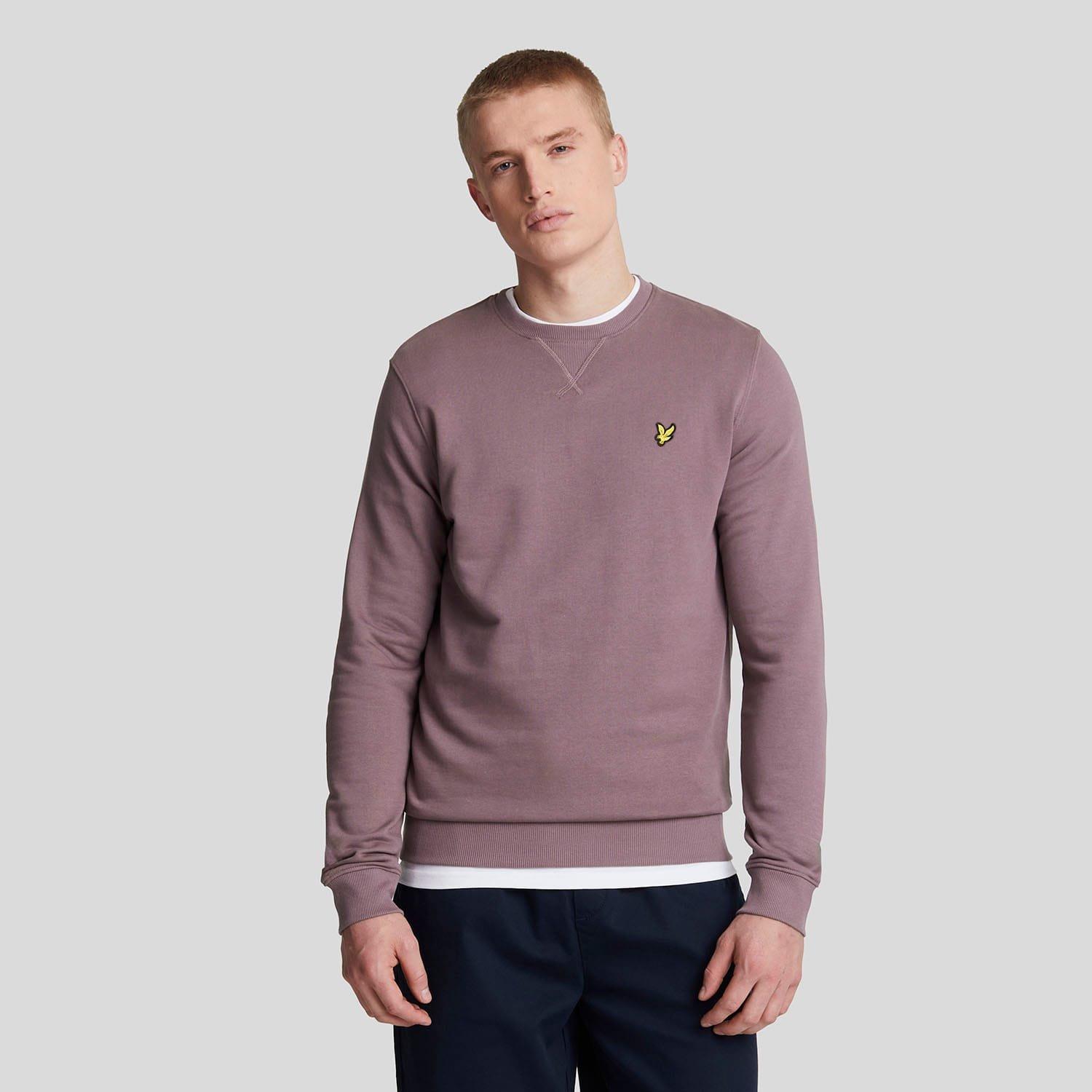 Mauve - Lyle and Scott - Crewneck Sweatshirt - 1