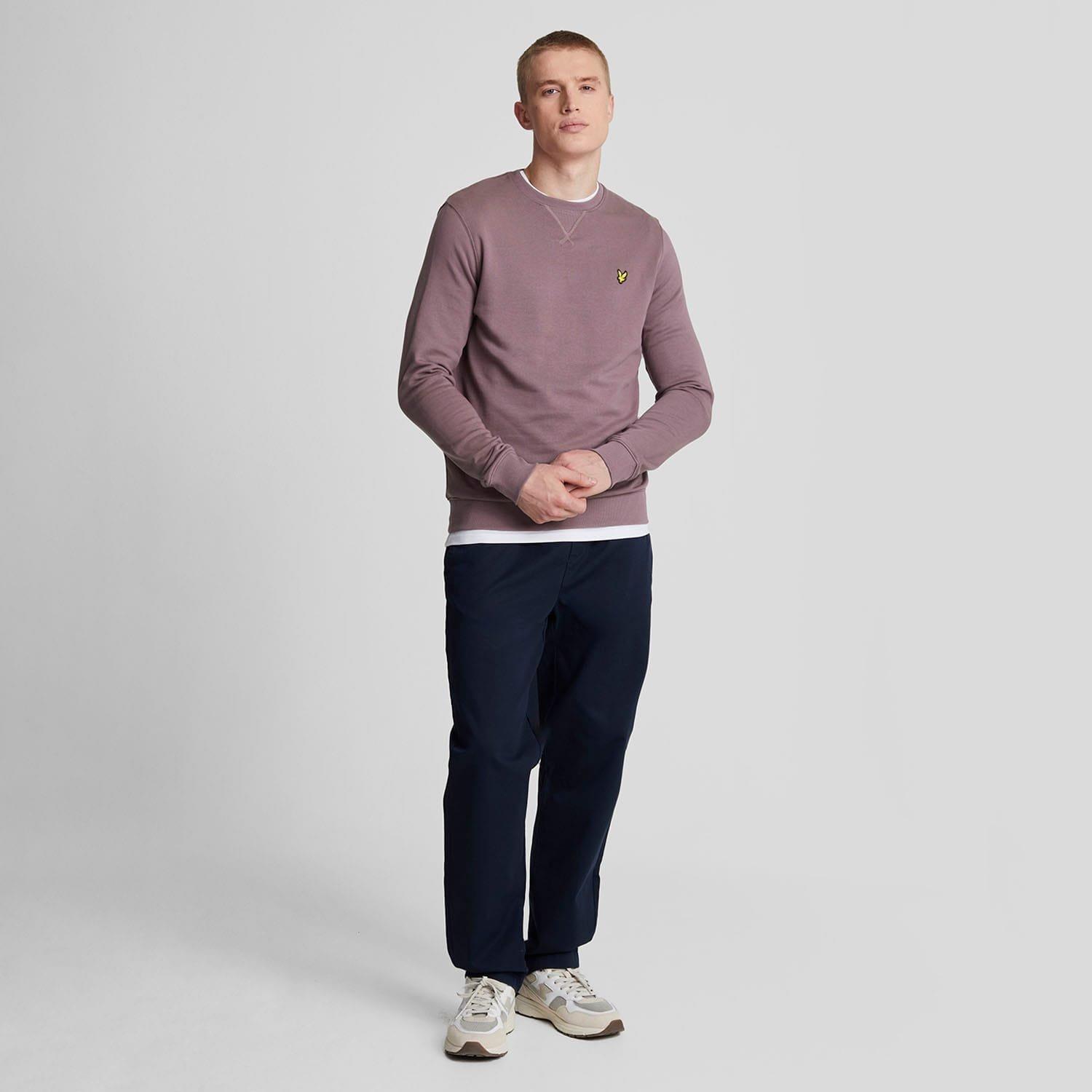 Mauve - Lyle and Scott - Crewneck Sweatshirt - 2