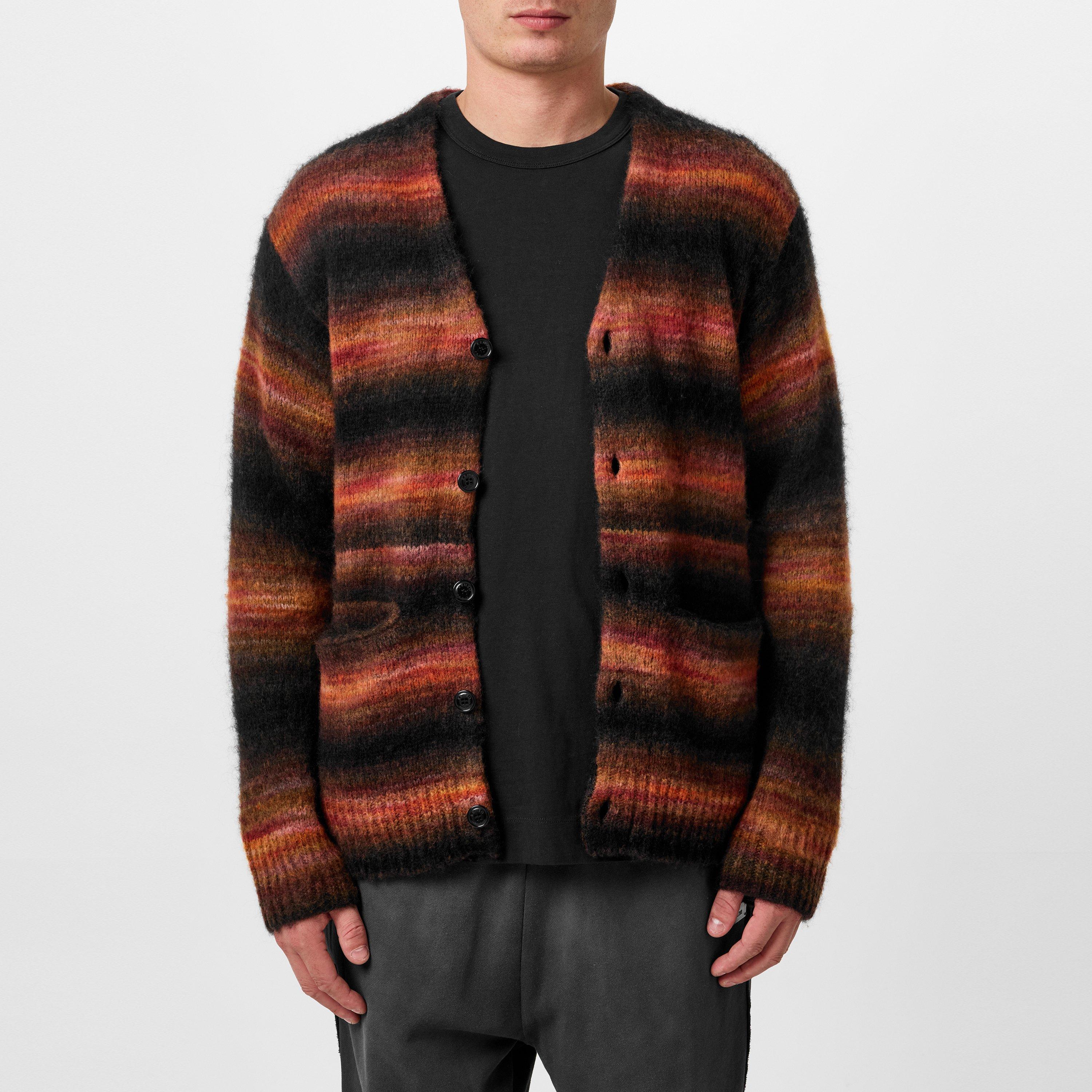Red - Kenzo - Men's Mohair Cardigan - 3