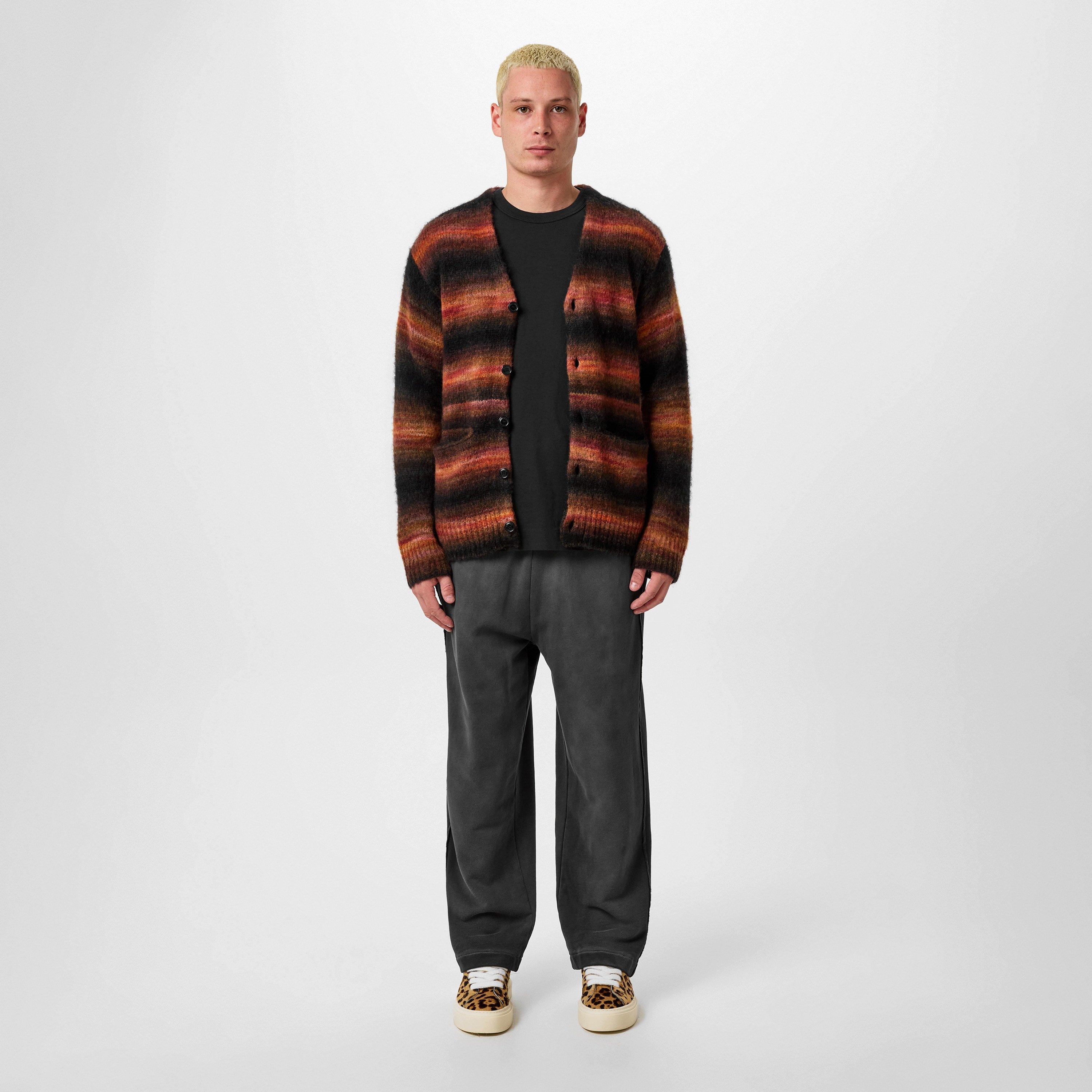 Red - Kenzo - Men's Mohair Cardigan - 6