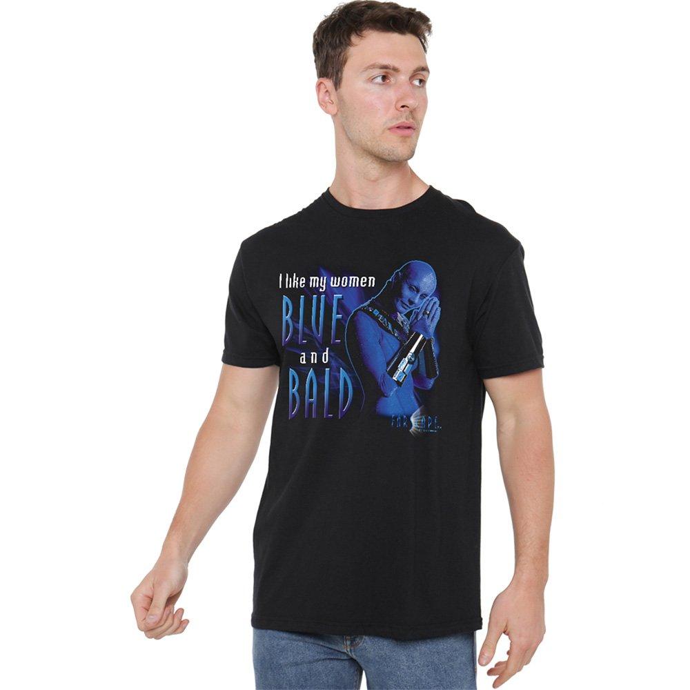 Black - Other - Farscape Blue And Bald T Shirt Black - 1