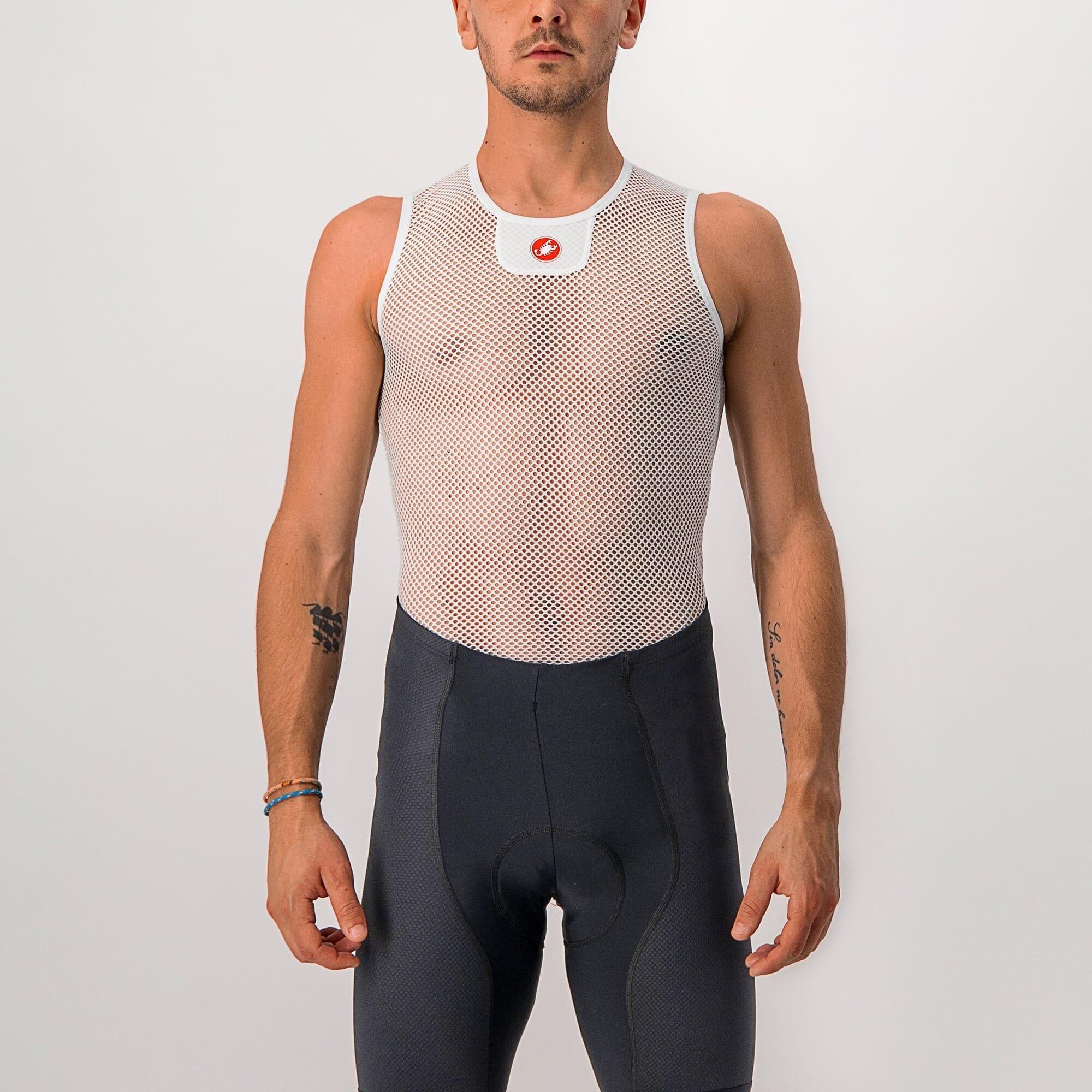 White - Castelli - Core Mesh 3 Sleeveless - 2