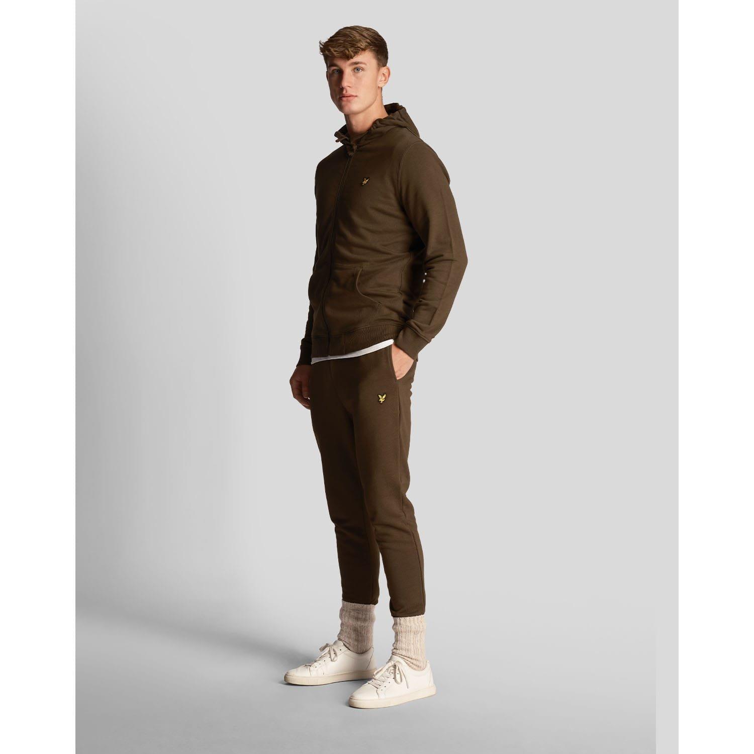 Brown - Lyle and Scott - Skinny Sweatpants - 2