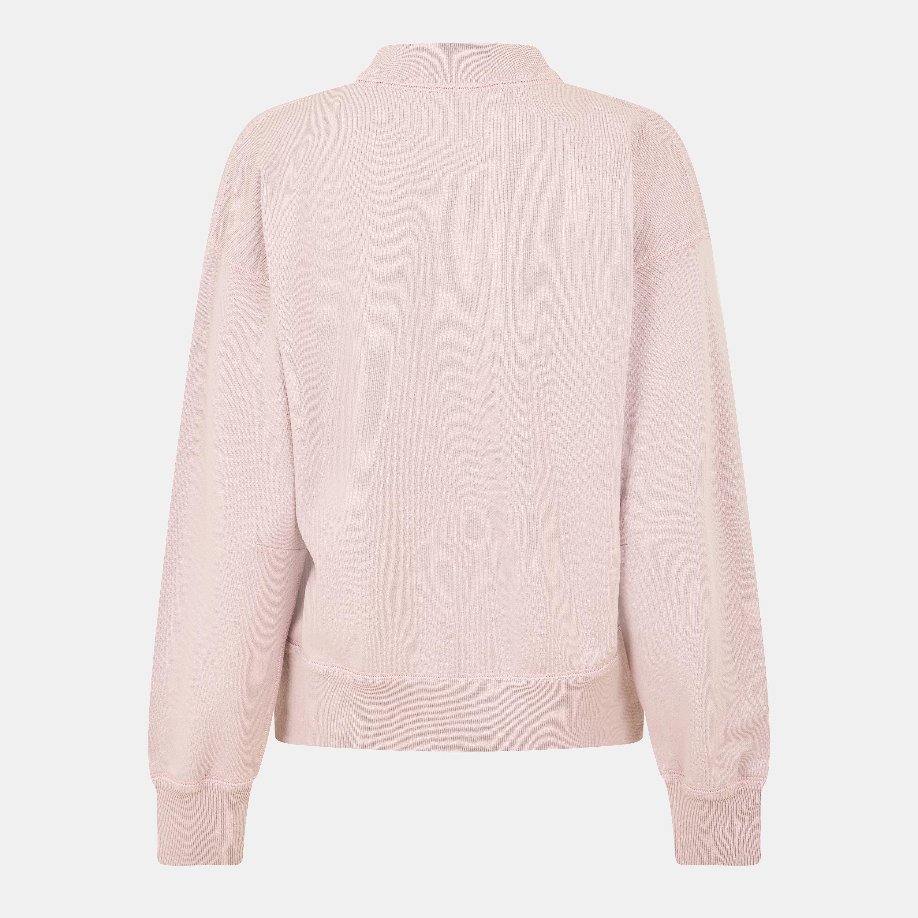 Pink/Ecru LKEC - Marant Etoile - Women's Moby Crew Neck Jumper - 6