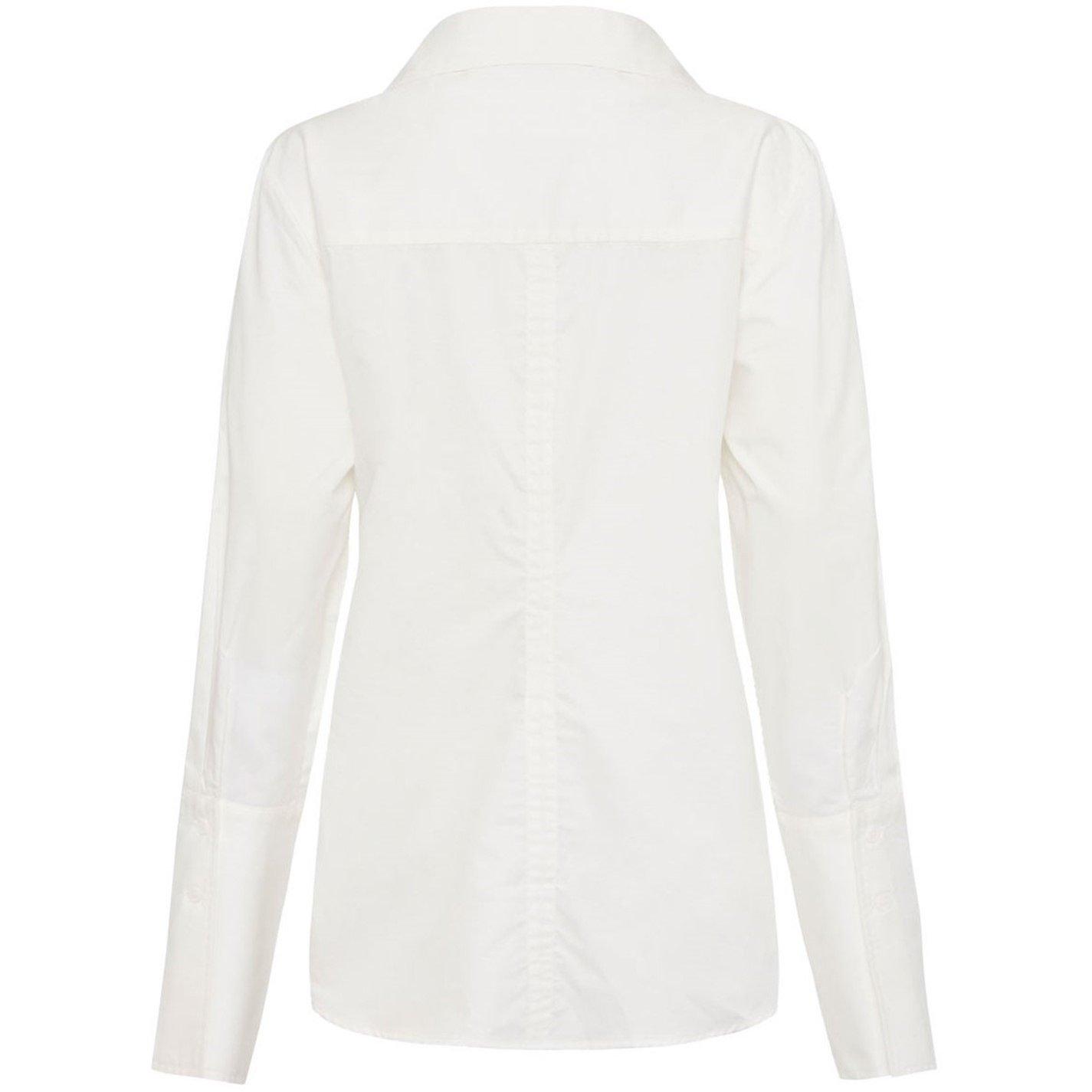 White - St. Agni - Wrap Shirt - 5