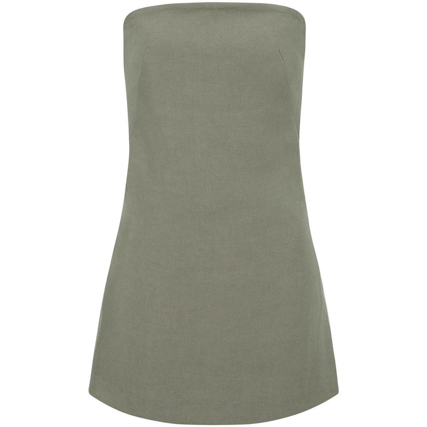 Smokey Olive - St. Agni - Column Tunic Top - 5