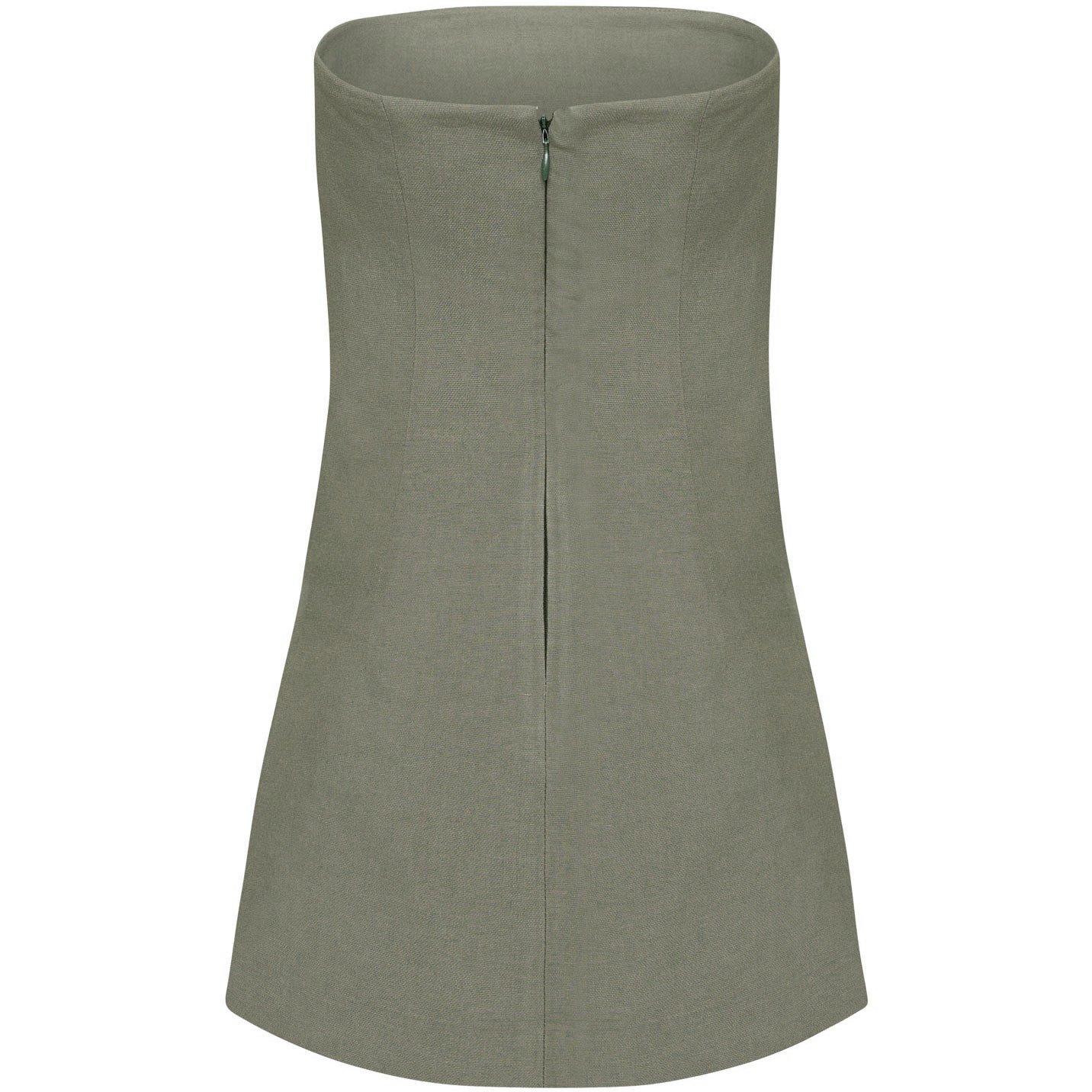 Smokey Olive - St. Agni - Column Tunic Top - 6