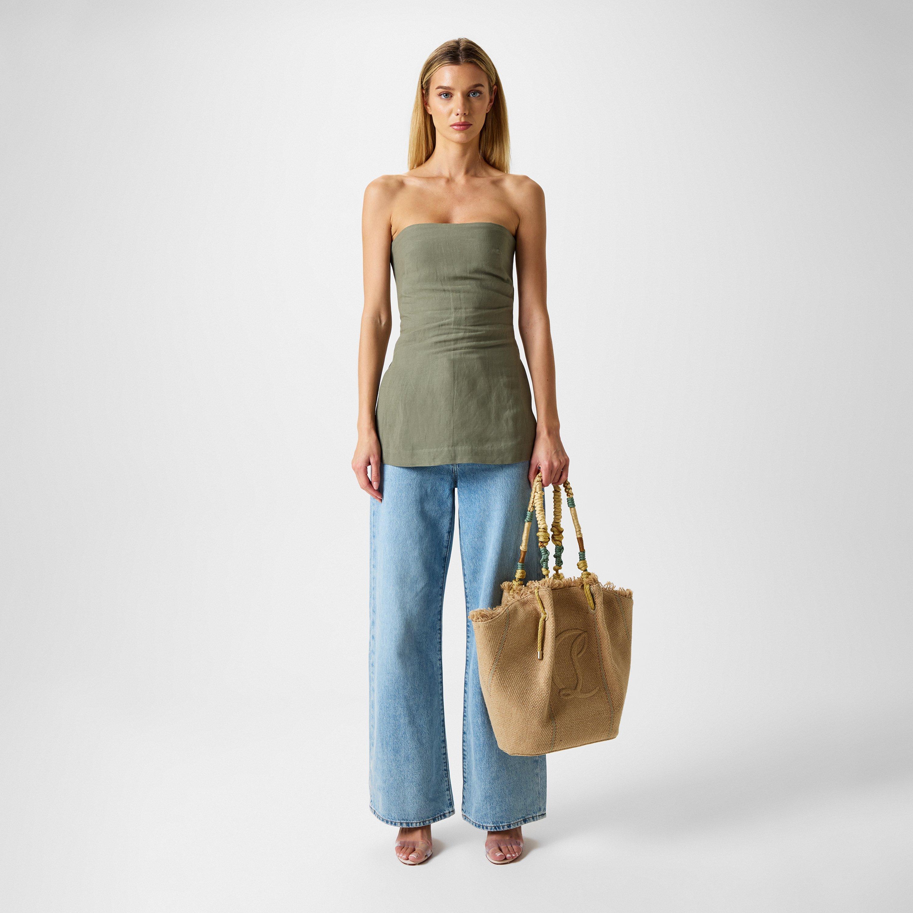 Smokey Olive - St. Agni - Column Tunic Top - 4