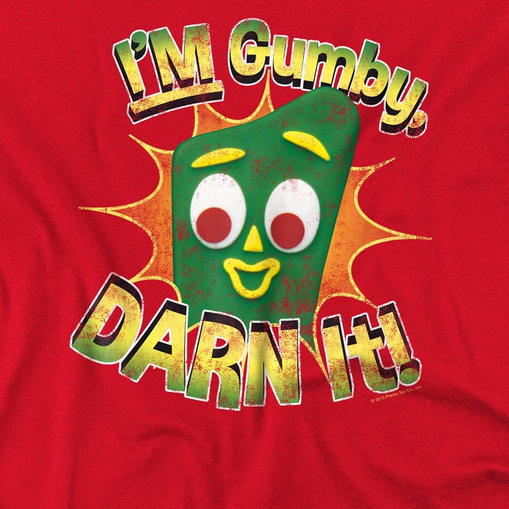 Red - Other - Gumby Darn It T Shirt Red - 2