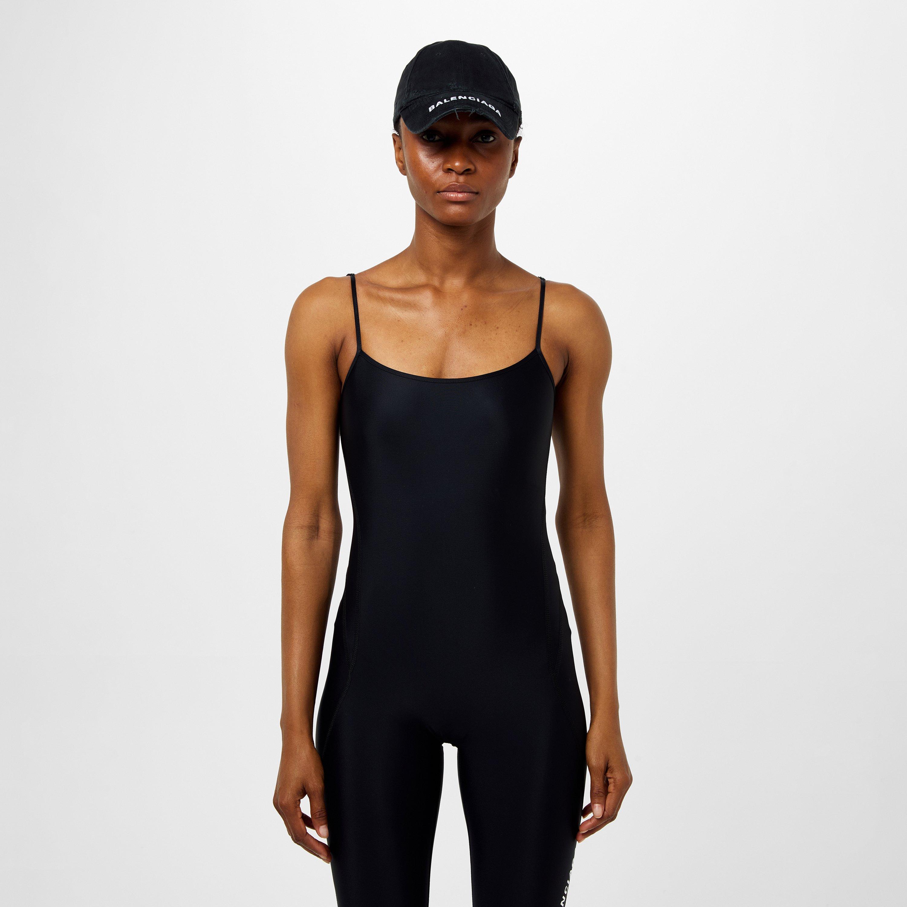 Black - Balenciaga - Women's Active Bodysuit - 4