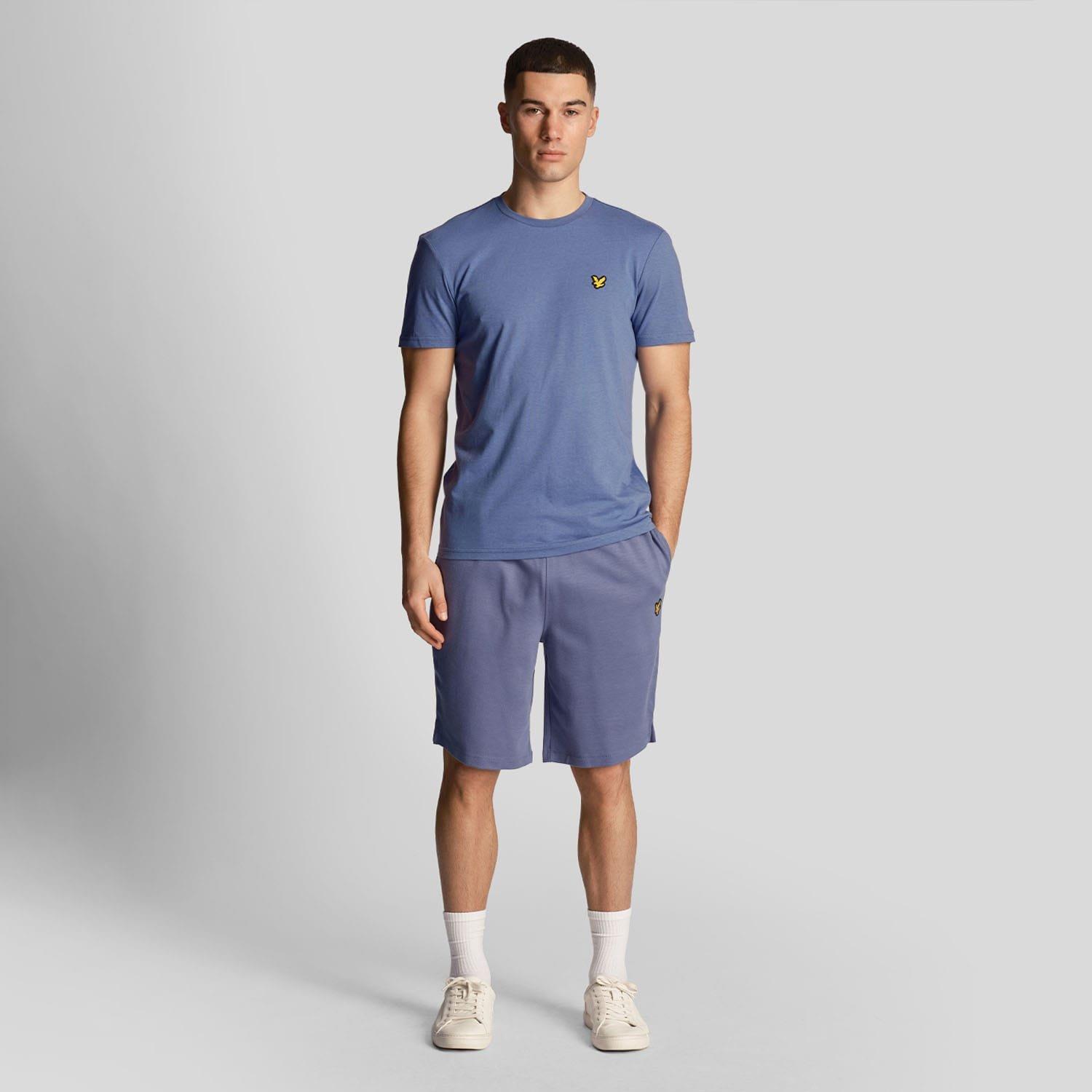 Blue - Lyle and Scott - Fly Fleece Shorts - 1