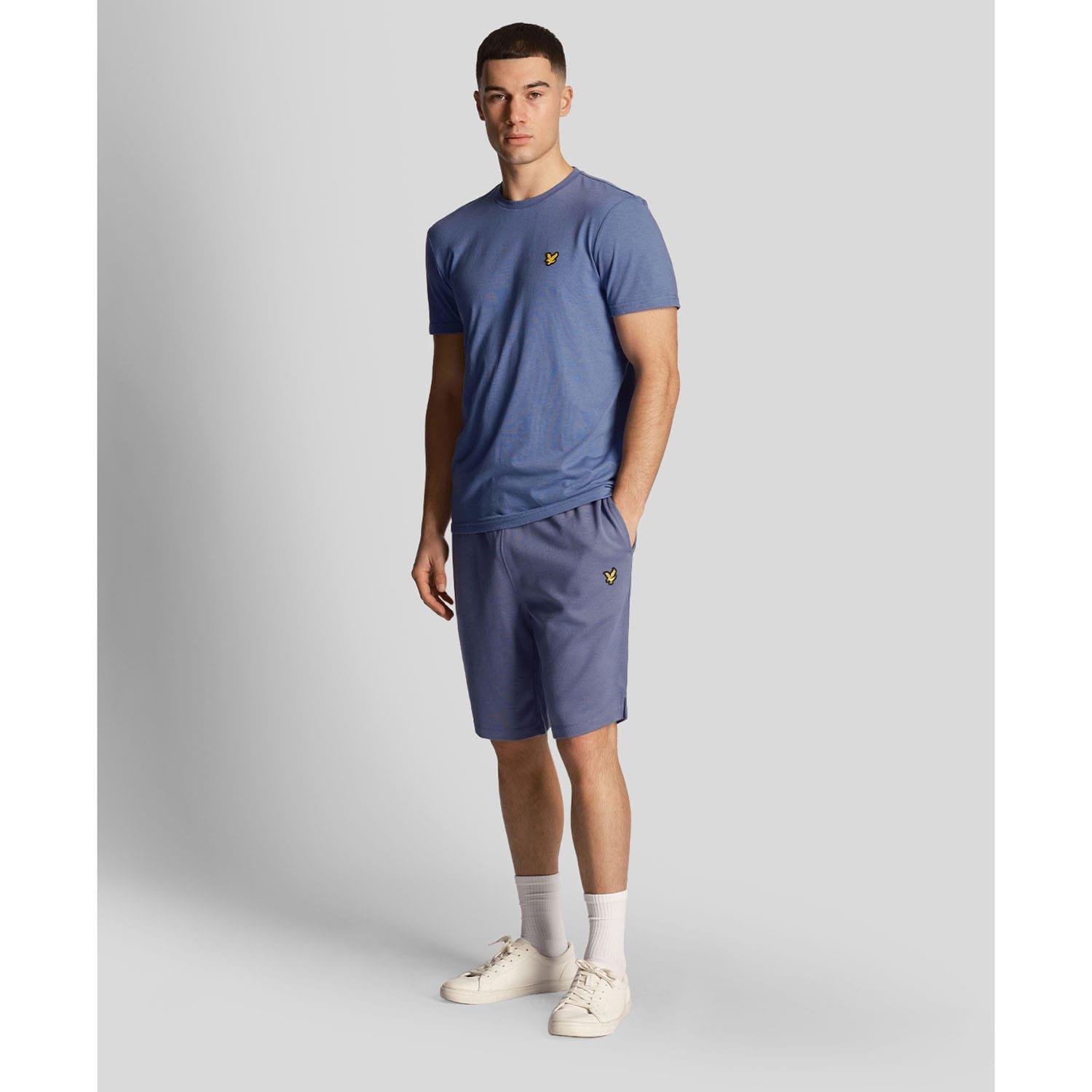 Blue - Lyle and Scott - Fly Fleece Shorts - 2
