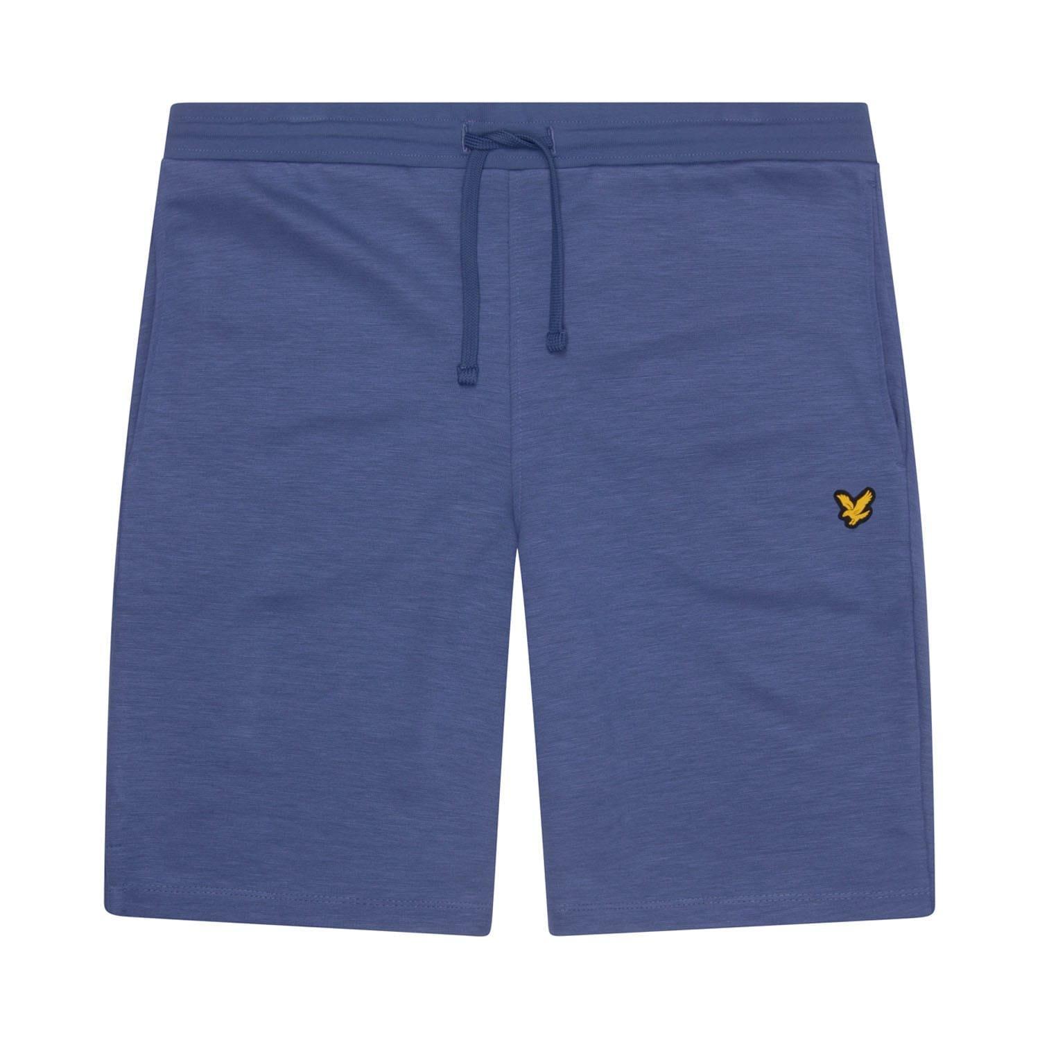 Blue - Lyle and Scott - Fly Fleece Shorts - 5