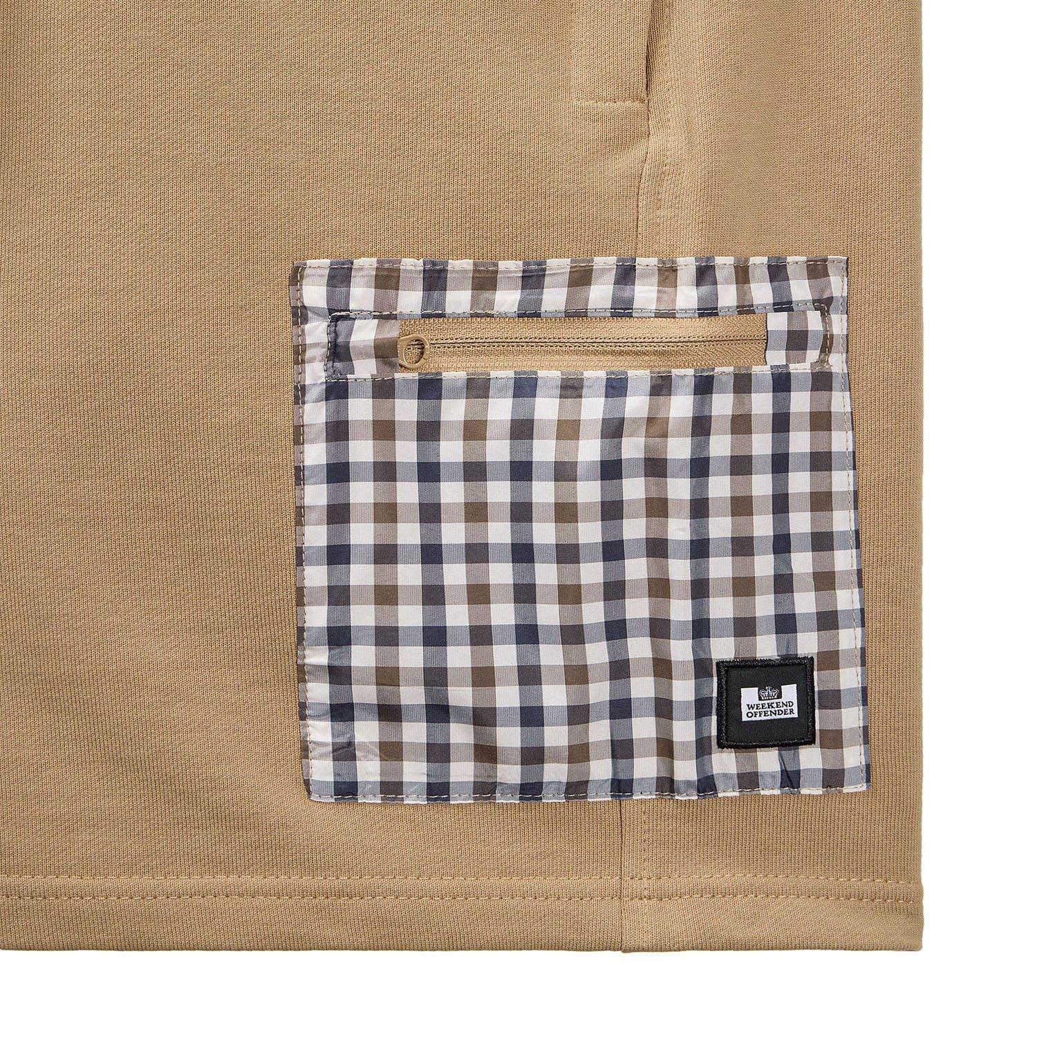 Cognac - Weekend Offender - Lerena Fleece Shorts - 4