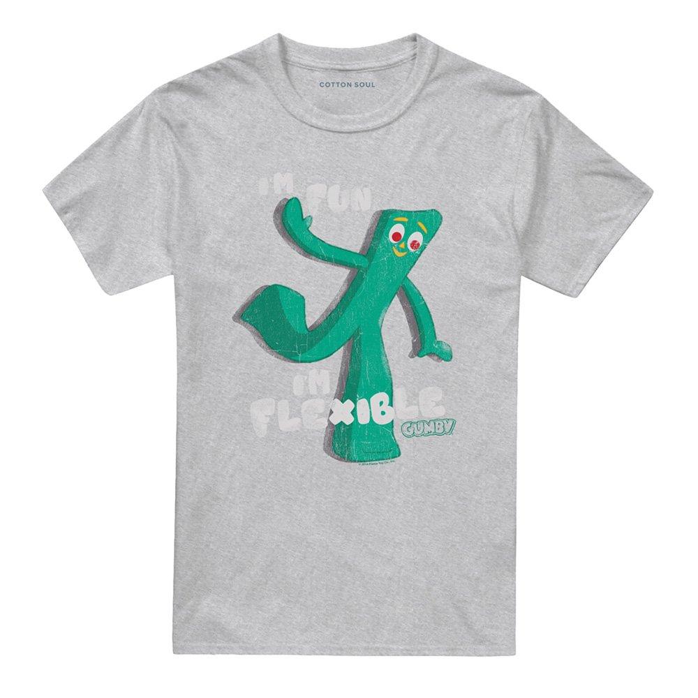 Grey - Other - Gumby Flex T Shirt Athletic Heather - 4