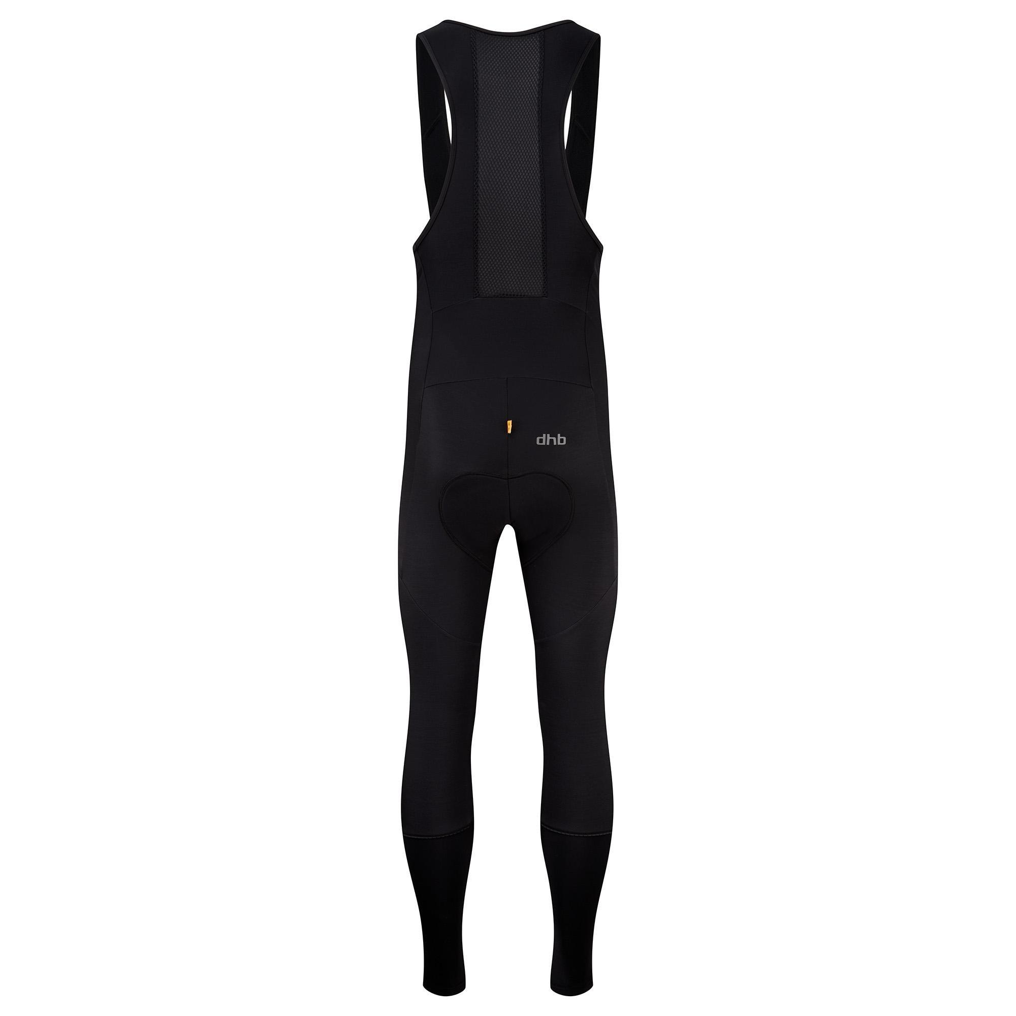 Black - Dhb - dhb Blok Classic Men's Thermal Bib Tights - 2