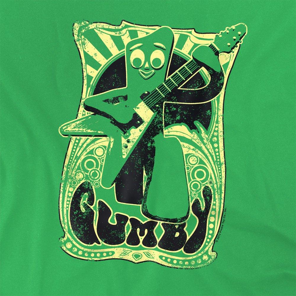 Green - Other - Gumby Vintage Rock Poster T Shirt Kelly Green - 2