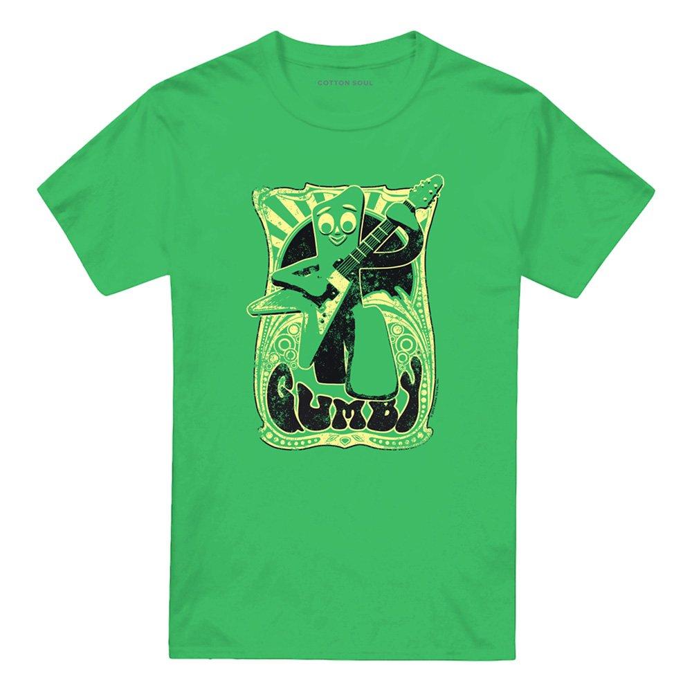 Green - Other - Gumby Vintage Rock Poster T Shirt Kelly Green - 4