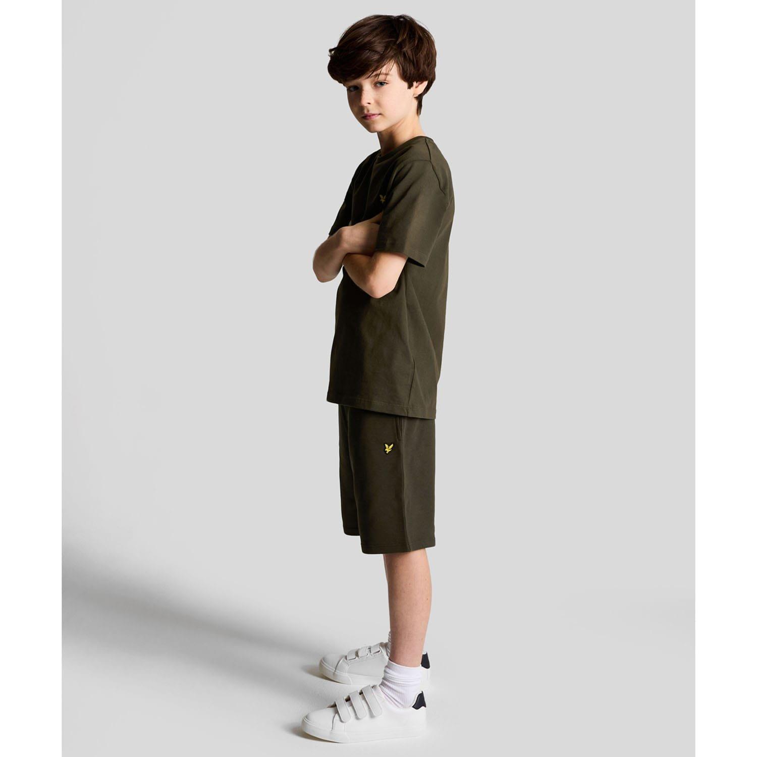 Olive - Lyle and Scott - Sweat Shorts - 3