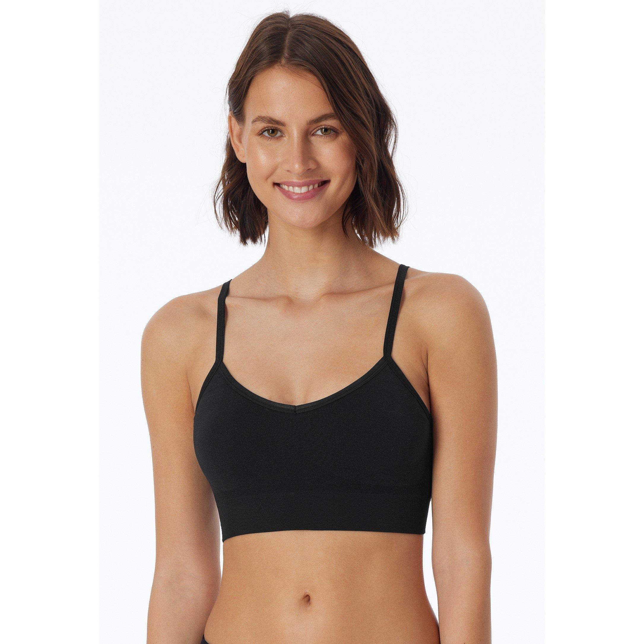 Black - Schiesser - Vest Bralette - 2