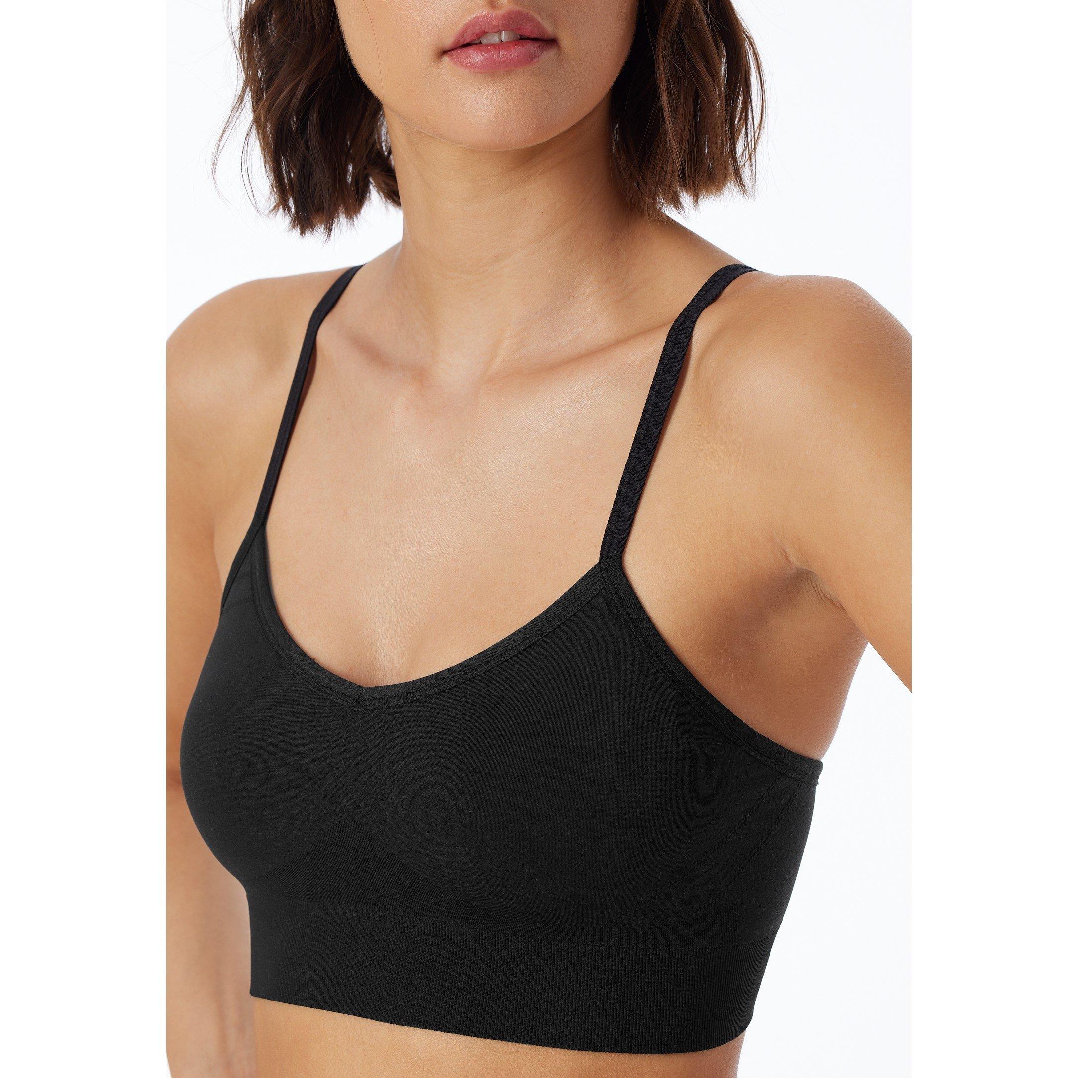Black - Schiesser - Vest Bralette - 3
