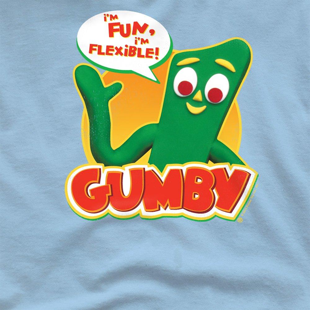 Blue - Other - Gumby Fun & Flexible T Shirt Light Blue - 2