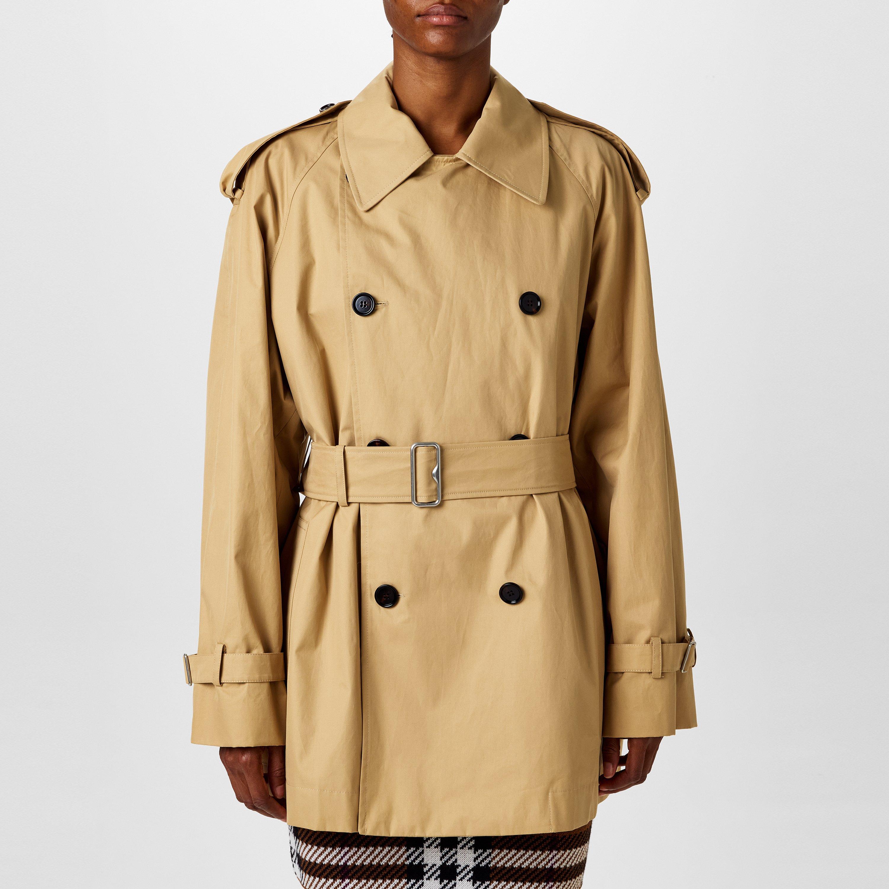 Single breasted burberry trench coat online