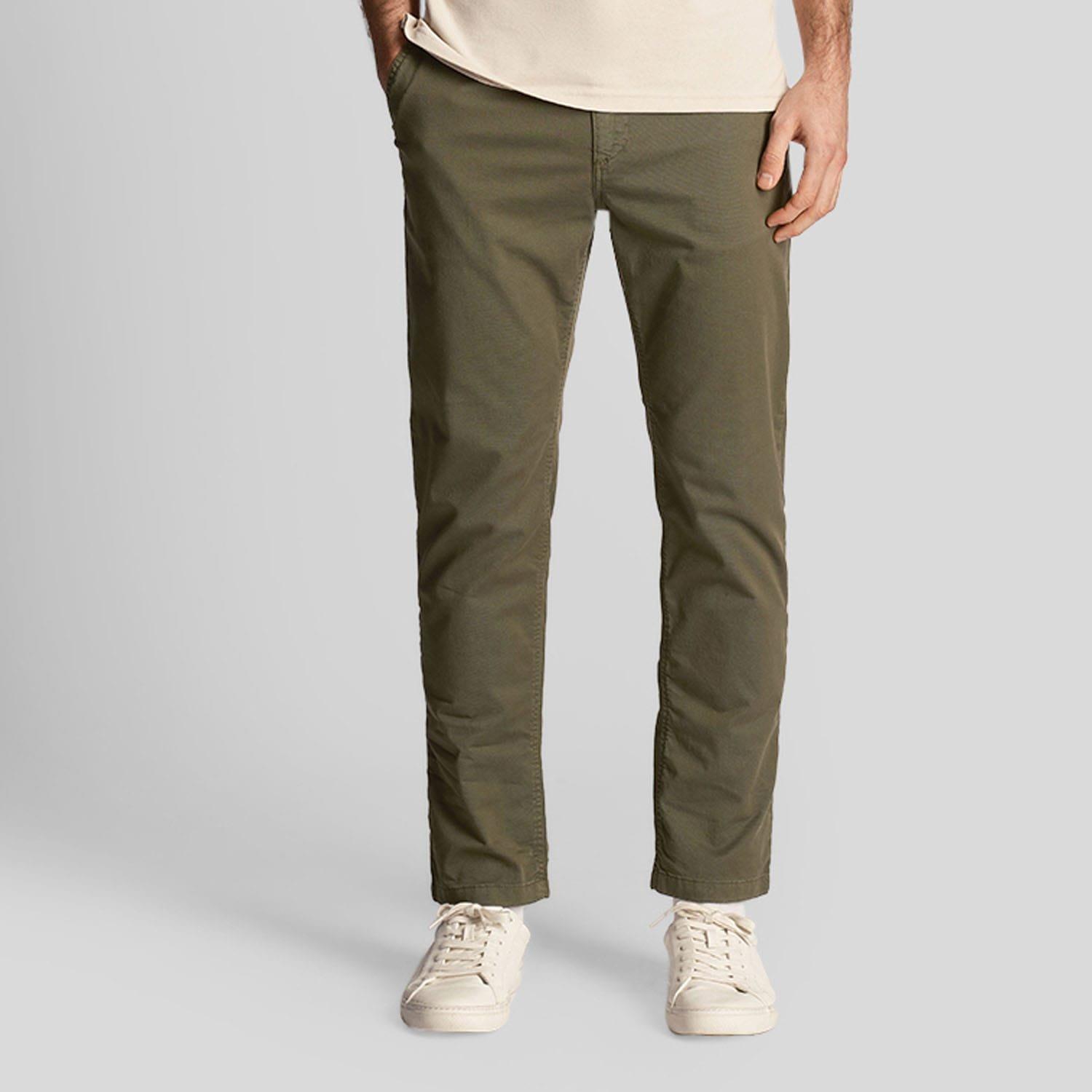 Green - Lyle and Scott - Anfield Chinos - 1