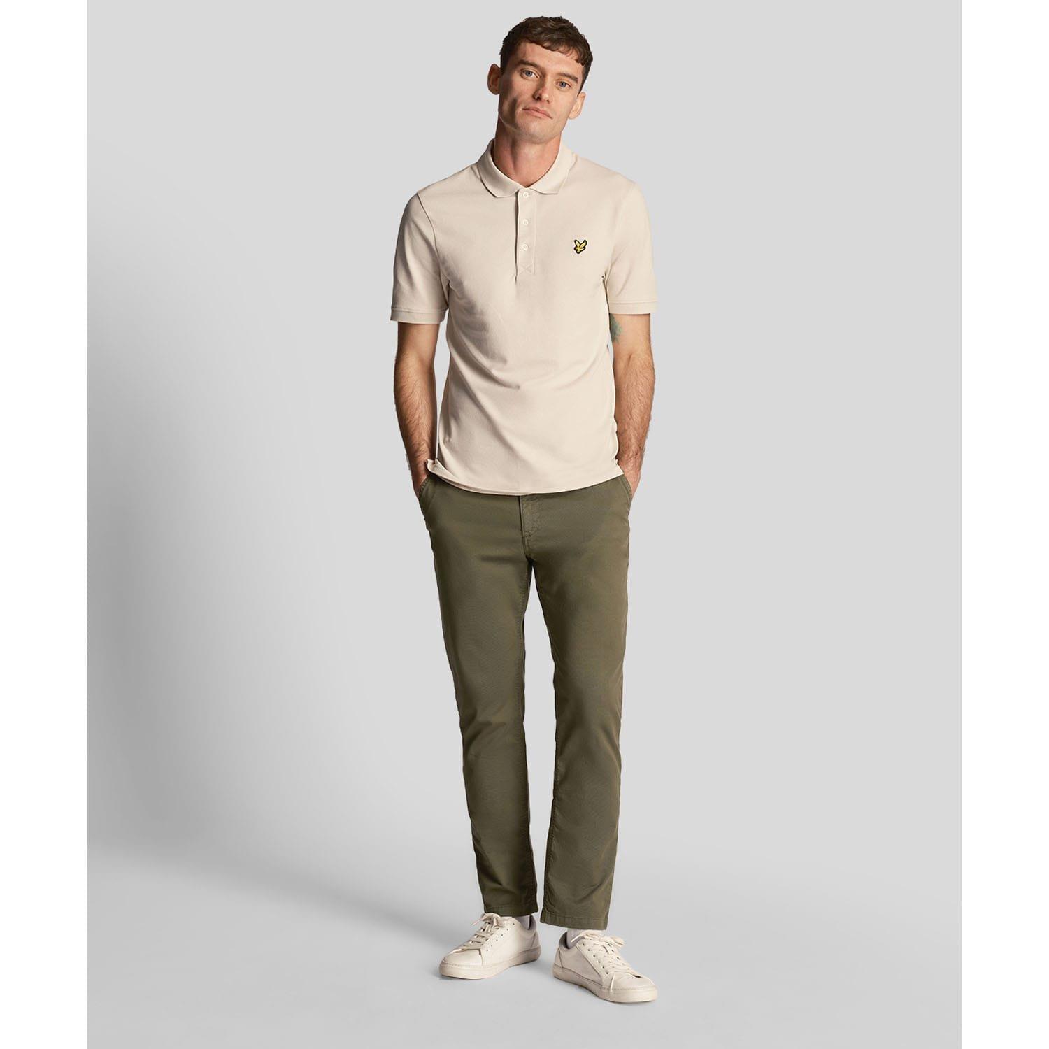 Green - Lyle and Scott - Anfield Chinos - 2