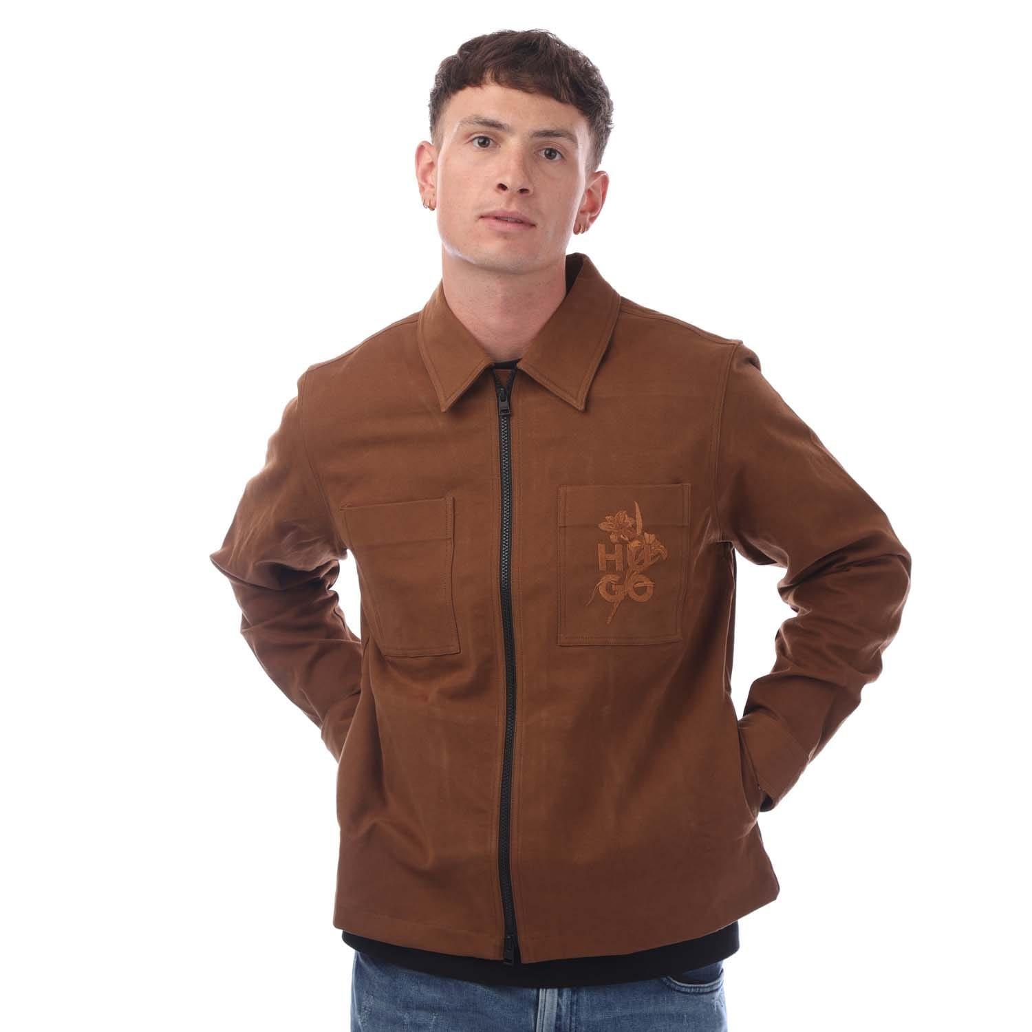 Hugo Evalom Corduroy Overshirt