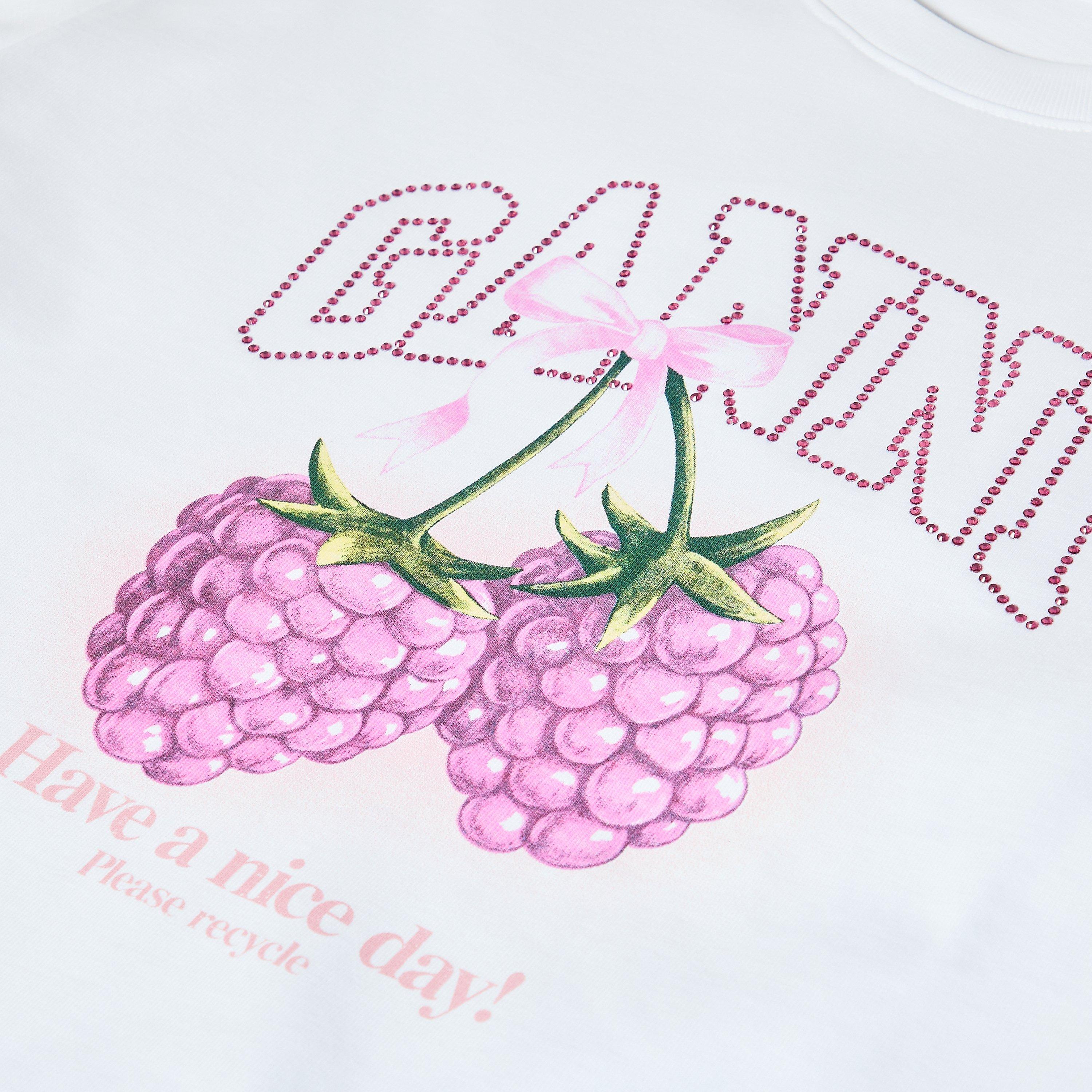 Bright White - Ganni - Women's Baby Tee - 5