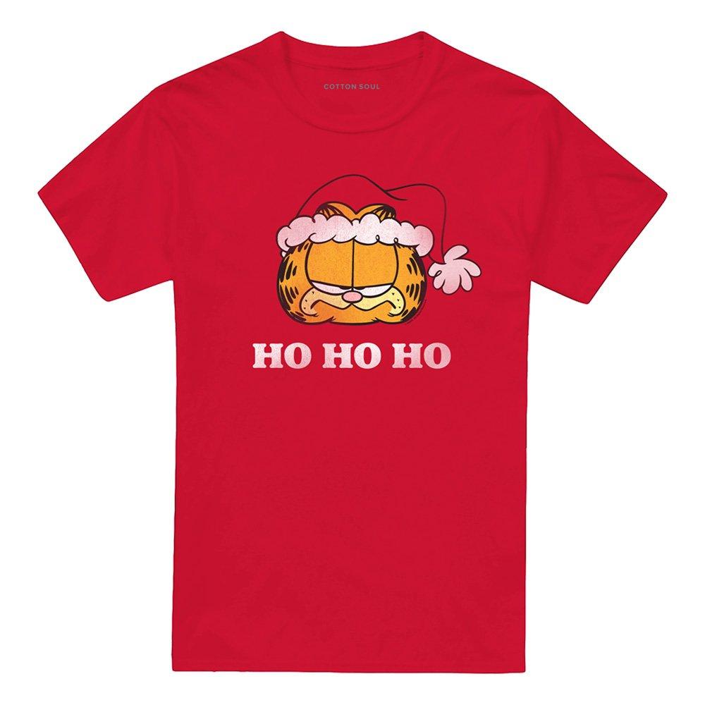 Red - Garfield - Garfield Ho Ho Ho T Shirt Red - 4
