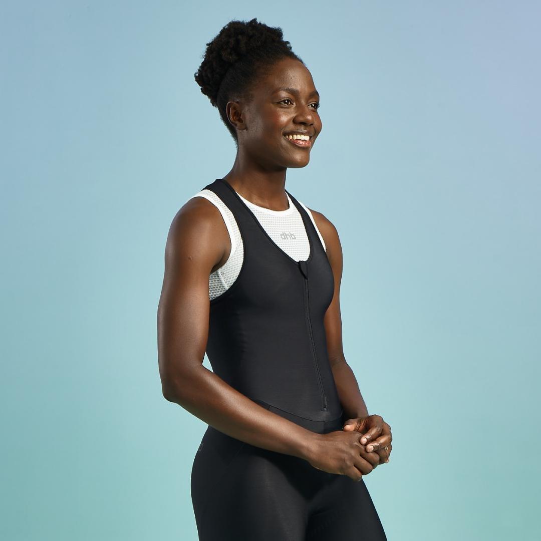 Nero - Dhb - Moda Women's Classic Thermal Bib Tights - 2