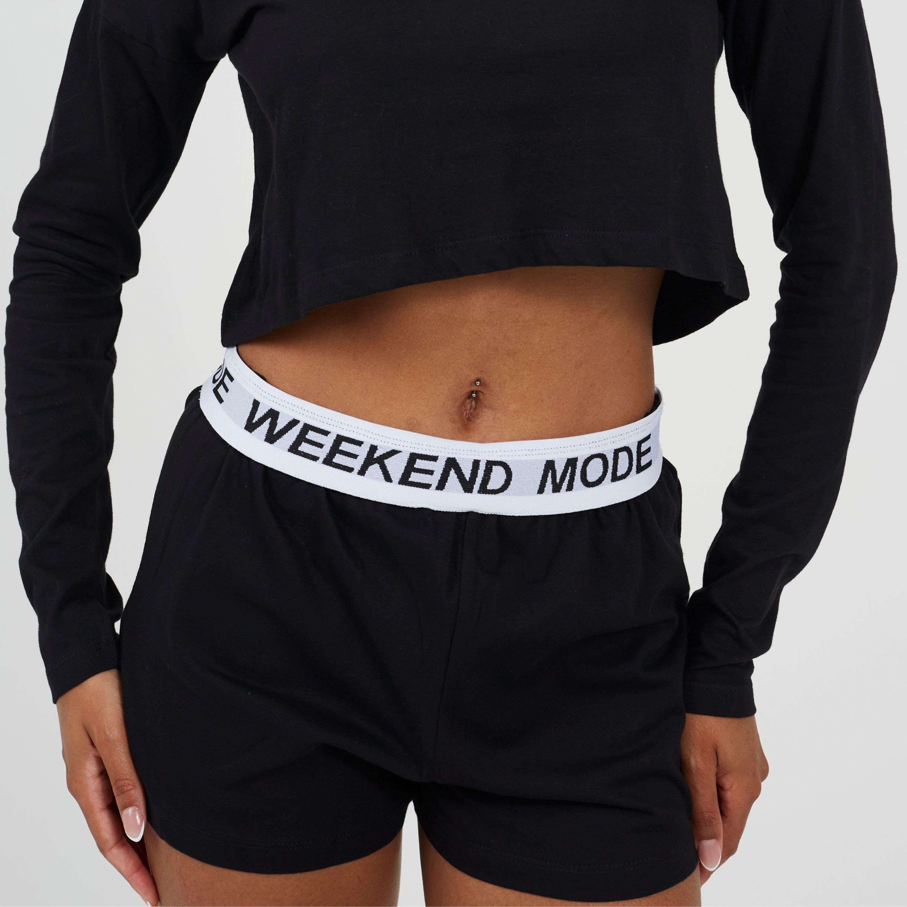 Black - Brave Soul - Womens Weekend Mode Lounge Sets - 3