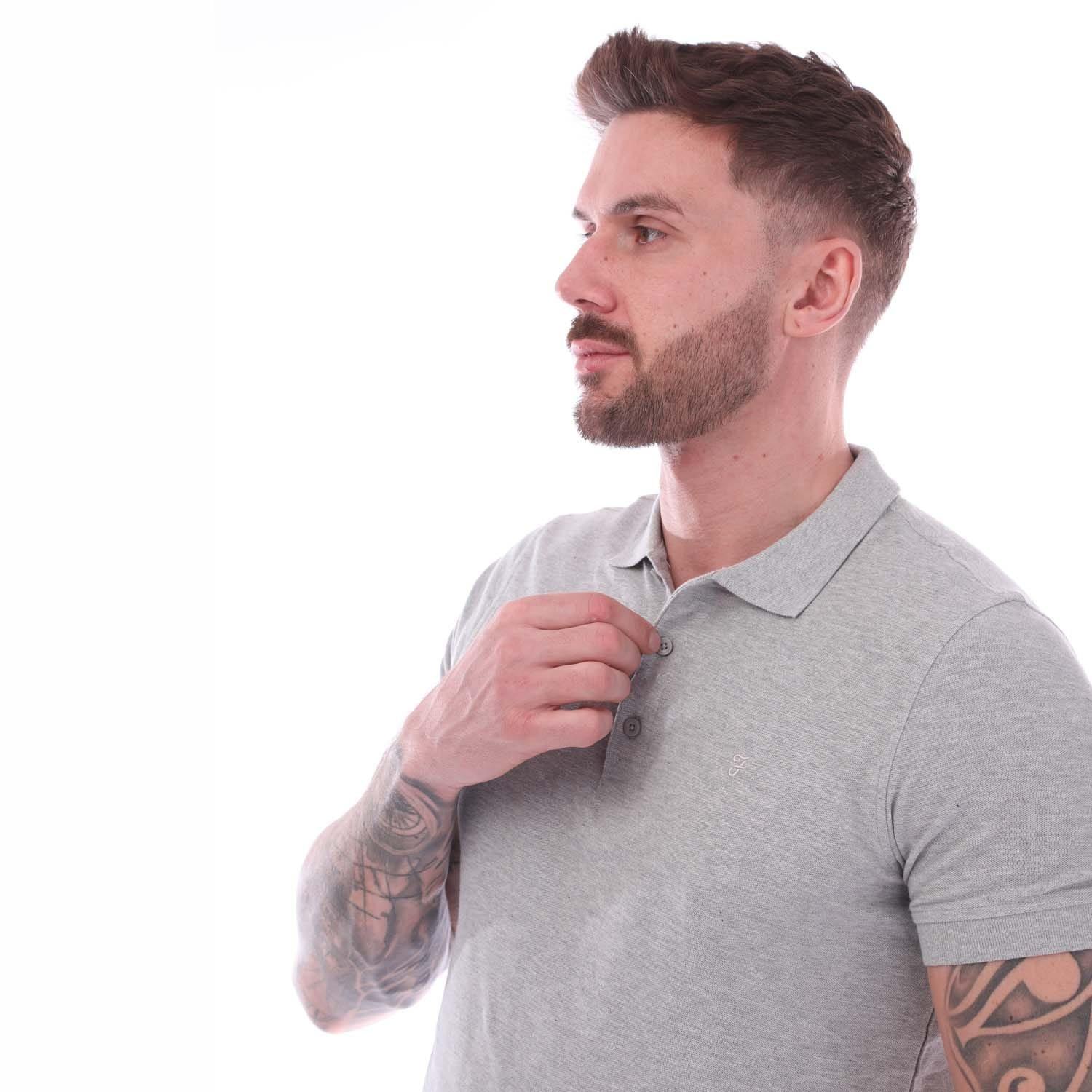Grey Marl - Farah - Cove Polo Shirt - 4