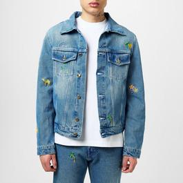 Casablanca Denim Motif Jacket