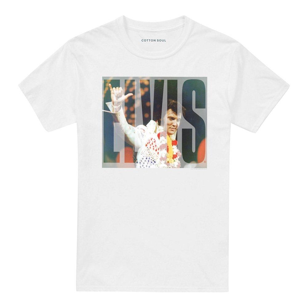 White - Elvis Presley - Aloha Knockout T-Shirt White - 4