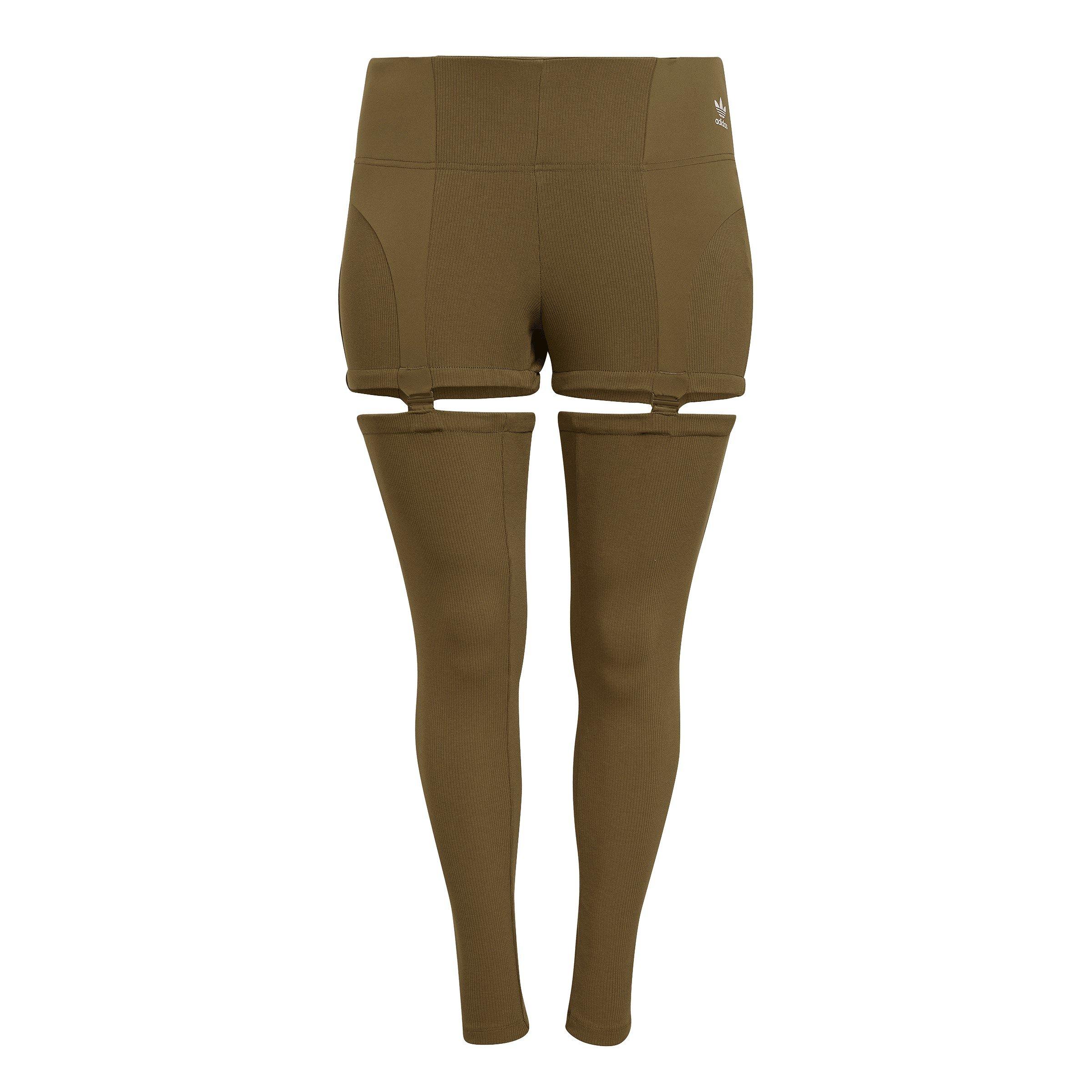 Focoli - adidas Originals - adidas Rib Two-In-One Leggings Womens - 1