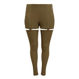 adidas Originals Rib Two-In-One Leggings Womens