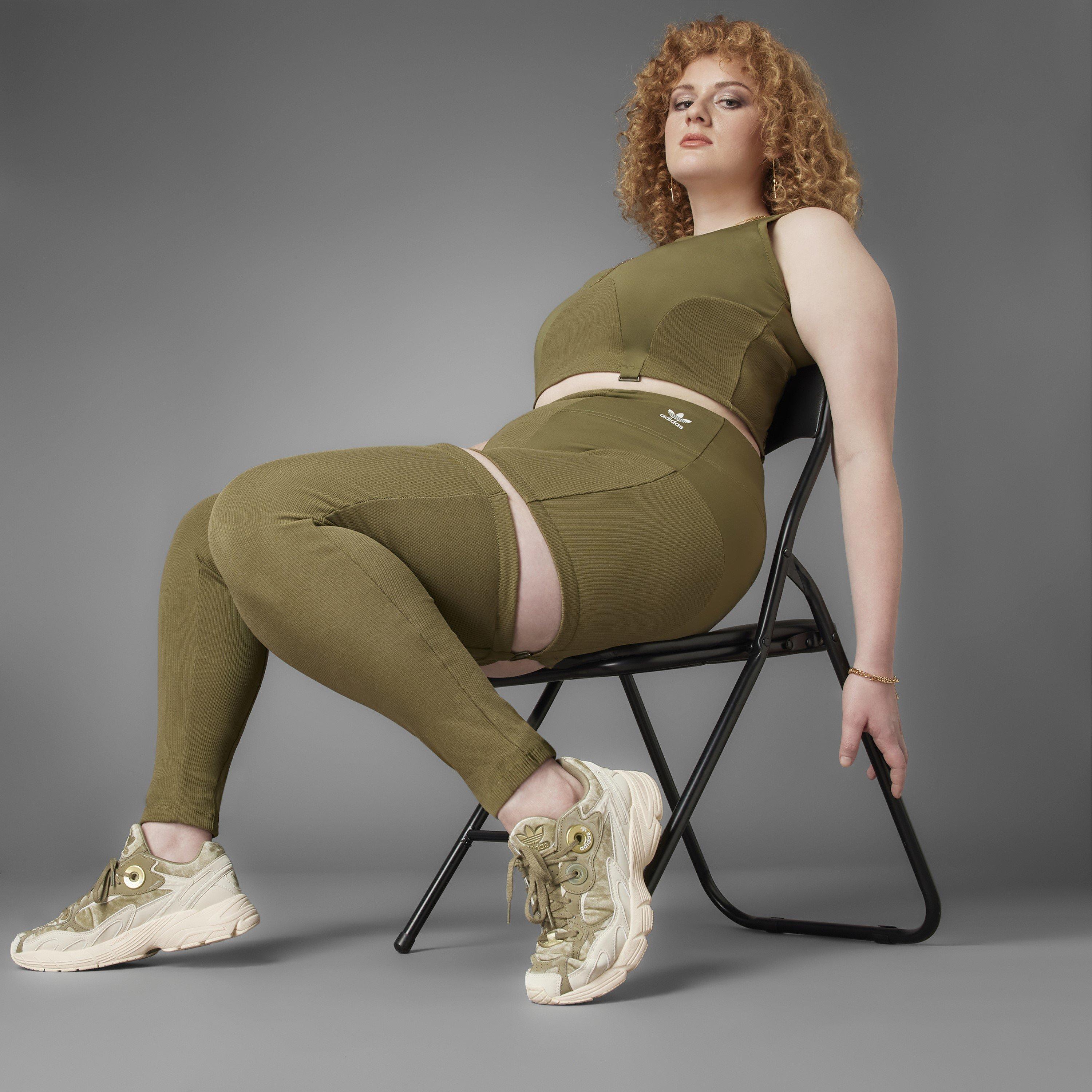 Focoli - adidas Originals - Rib Two-In-One Leggings Womens - 12