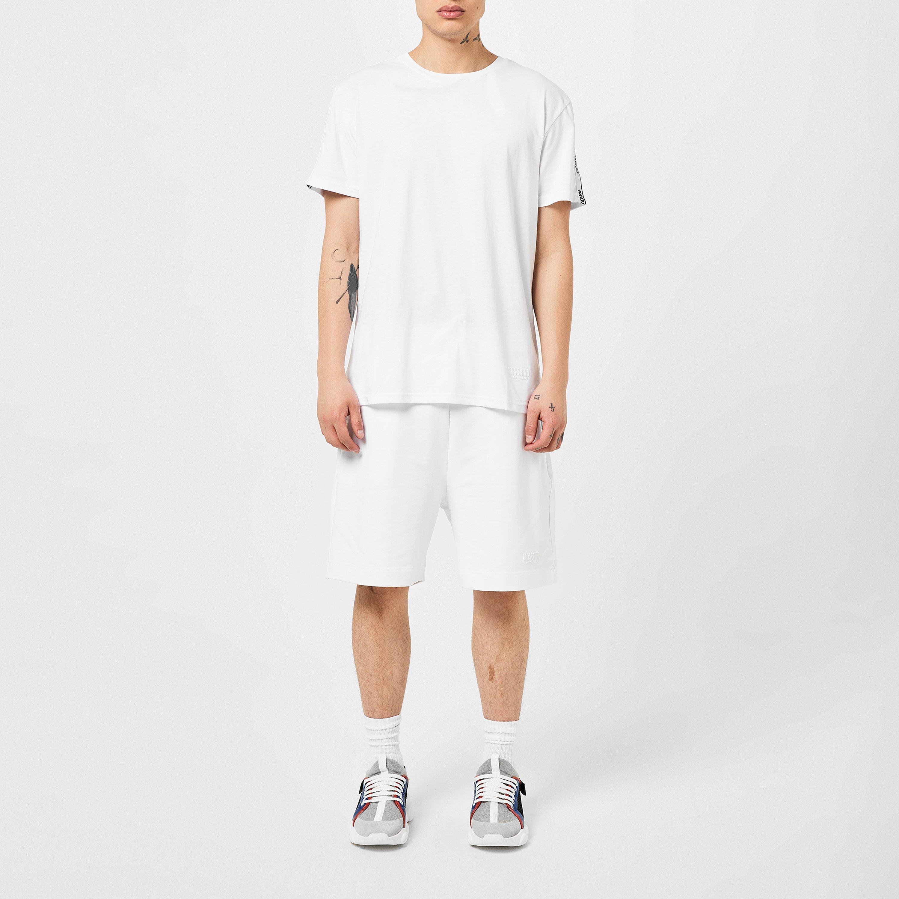 White - Moschino - Men's Palazzo Trousers - 4