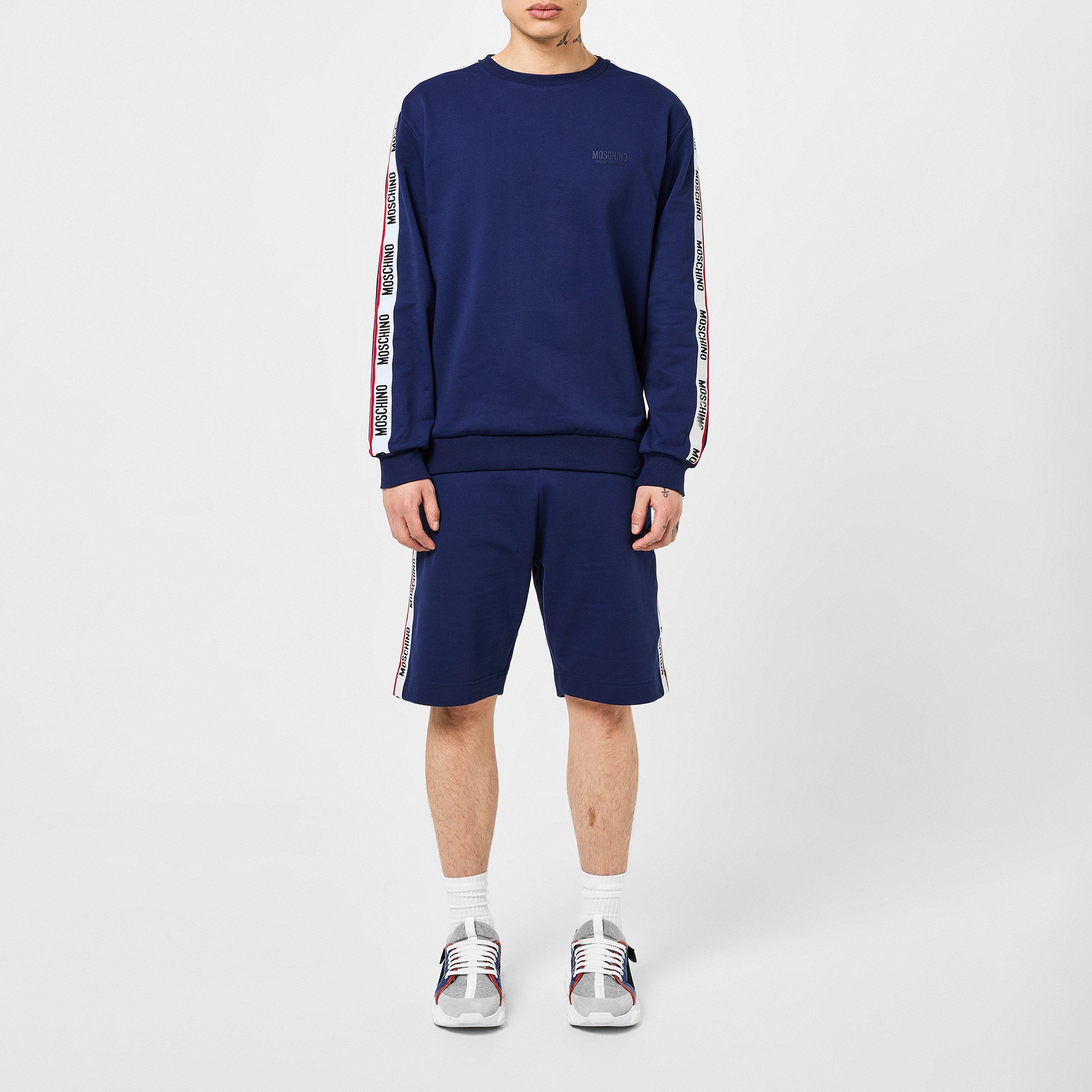 Blue - Moschino - Men's Palazzo Trousers - 4