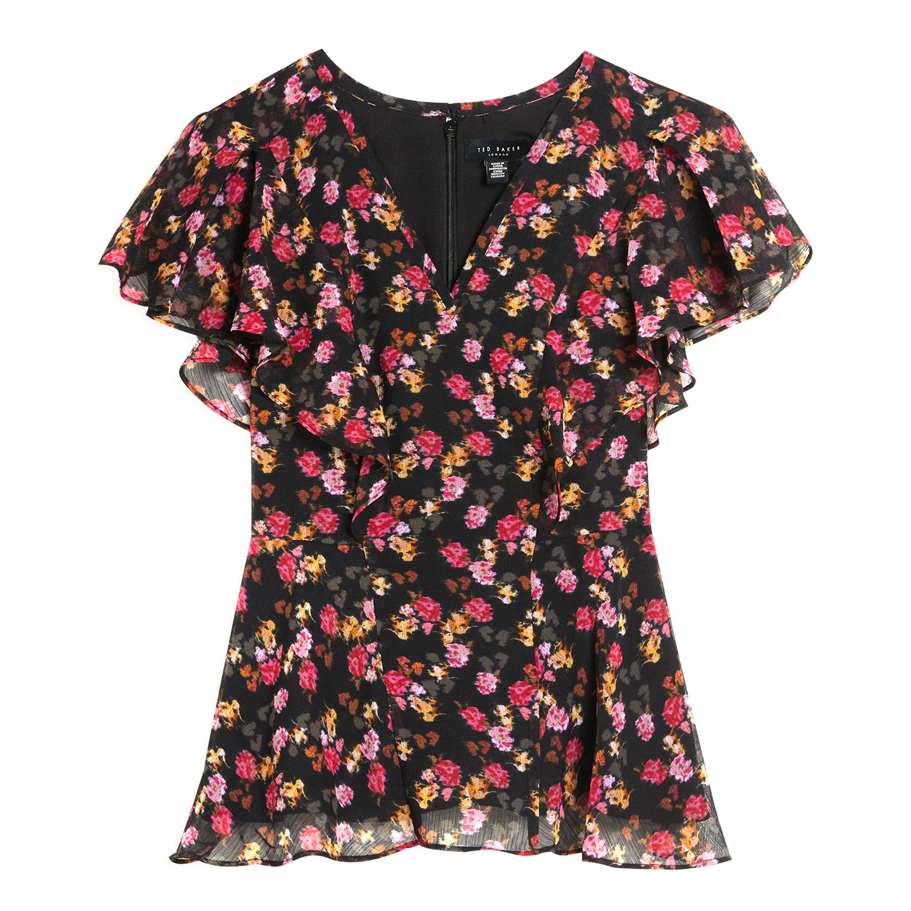 Zwart - Ted Baker - Women's Riivia Peplum Top - 5