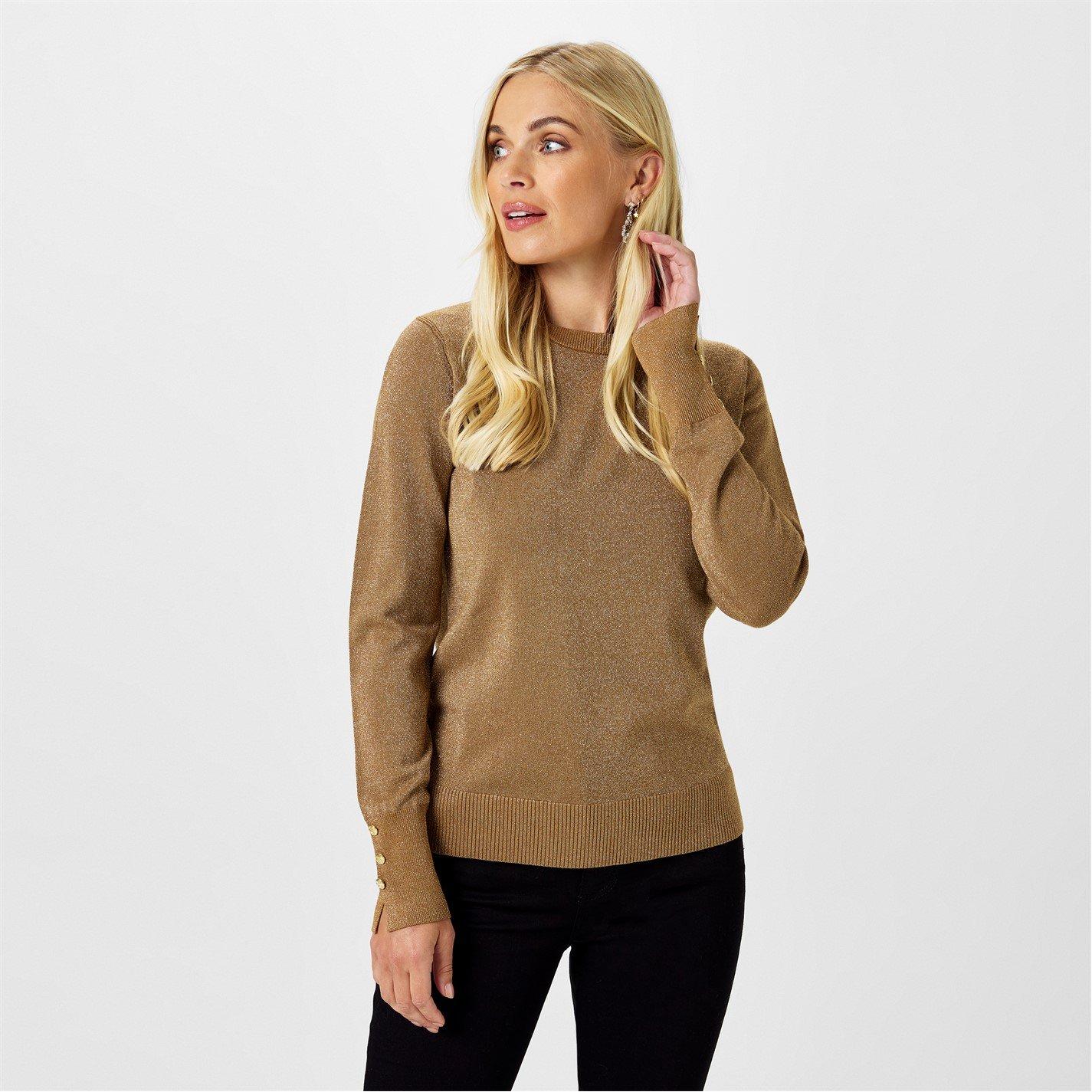 Gold - Biba - Shimmer Jumper - 1