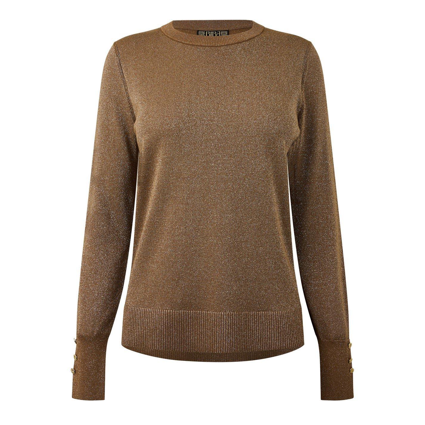 Gold - Biba - Biba Shimmer Jumper - 3