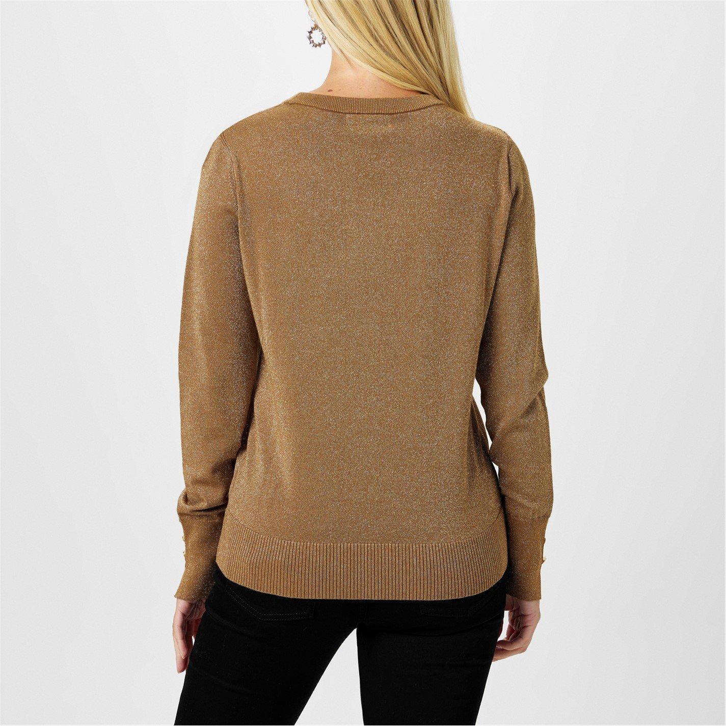 Gold - Biba - Biba Shimmer Jumper - 4